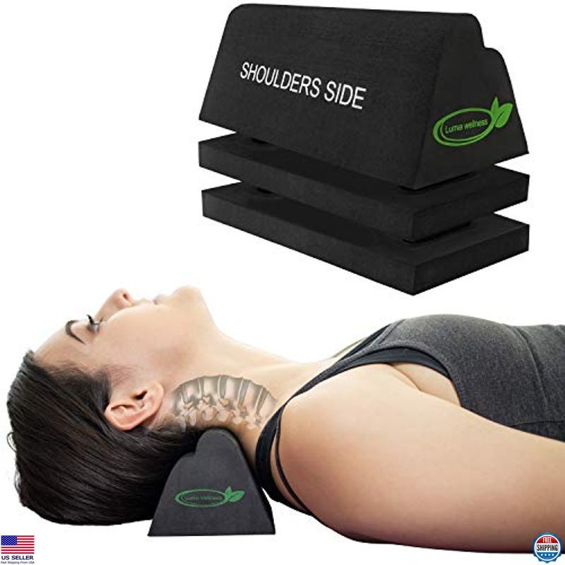 Cervical Traction Device, Neck Stretcher, Spinal Alignment, FSA/HSA Eligible