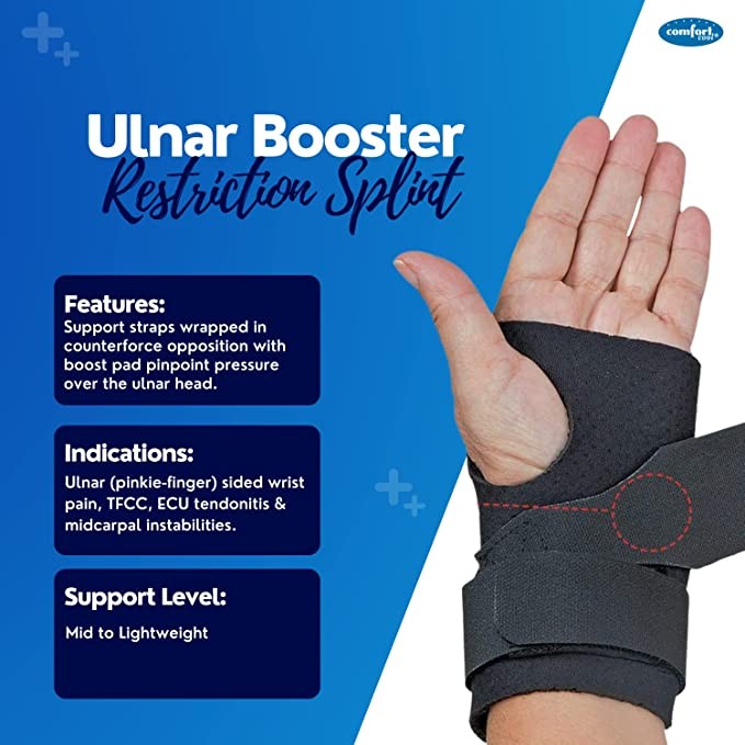Comfort Cool Ulnar Booster, Large Left, New w/o Packaging