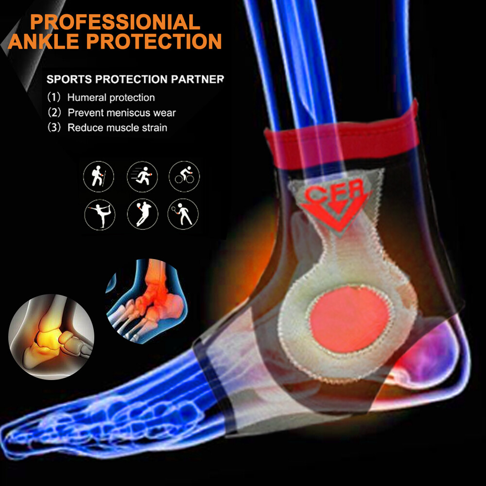 Ankle Support Brace Foot Drop Brace Splint Recovery Stabilisers Guard Basketball