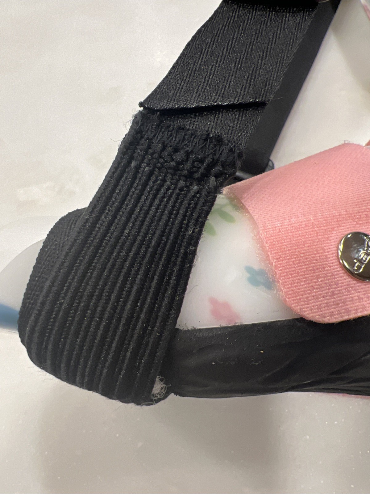 Cascade Hinged Leg Brace RIGHT Kids LADYBUG FLORAL Youth Size Lg Foot Length 8”