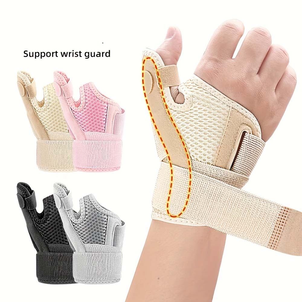 Supportive 2Pcs Steel Plate Wrist Straps – Perfect for Sports Wrist Protection