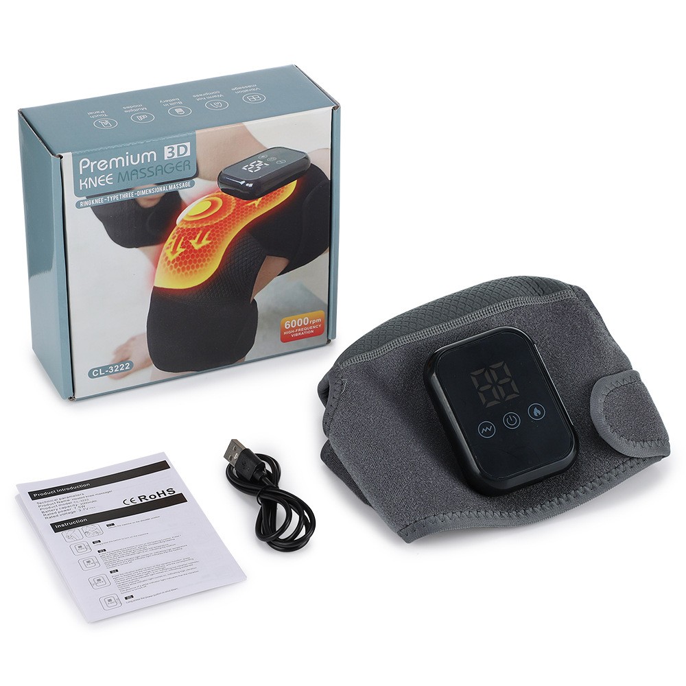 Heating hot compress shoulder/Knee warming vibration massage therapy device