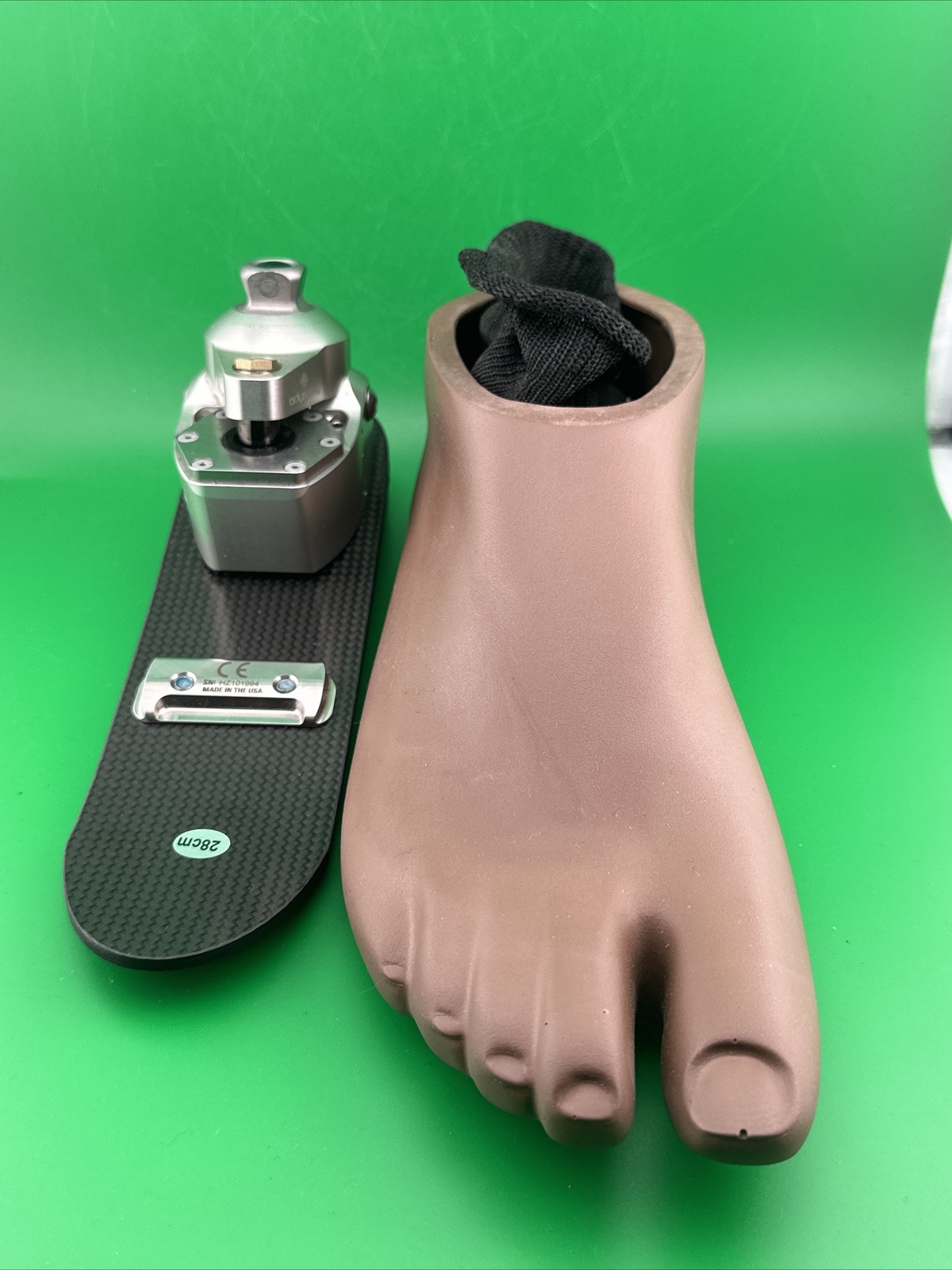 College Park K3 Odyssey Hydraulic Prosthetic Foot And Ankle. Size 28