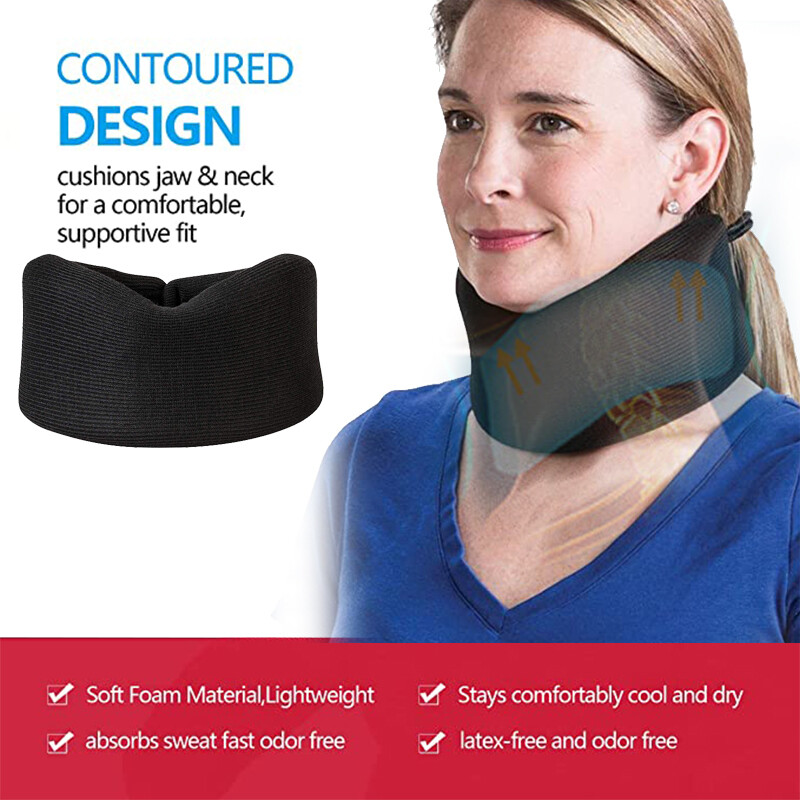 Adjustable Cervical Collar Neck Traction Firm Foam Brace Support Pain Relief US