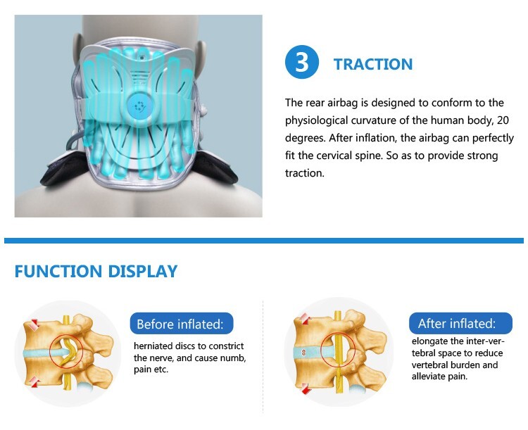 Medical Cervical Spondylosis Dizziness Neck Ache Treatment Neck Traction Brace