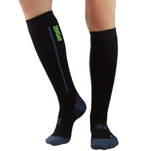 Featherweight Compression Socks – Ultra-Lightweight Running Small Black