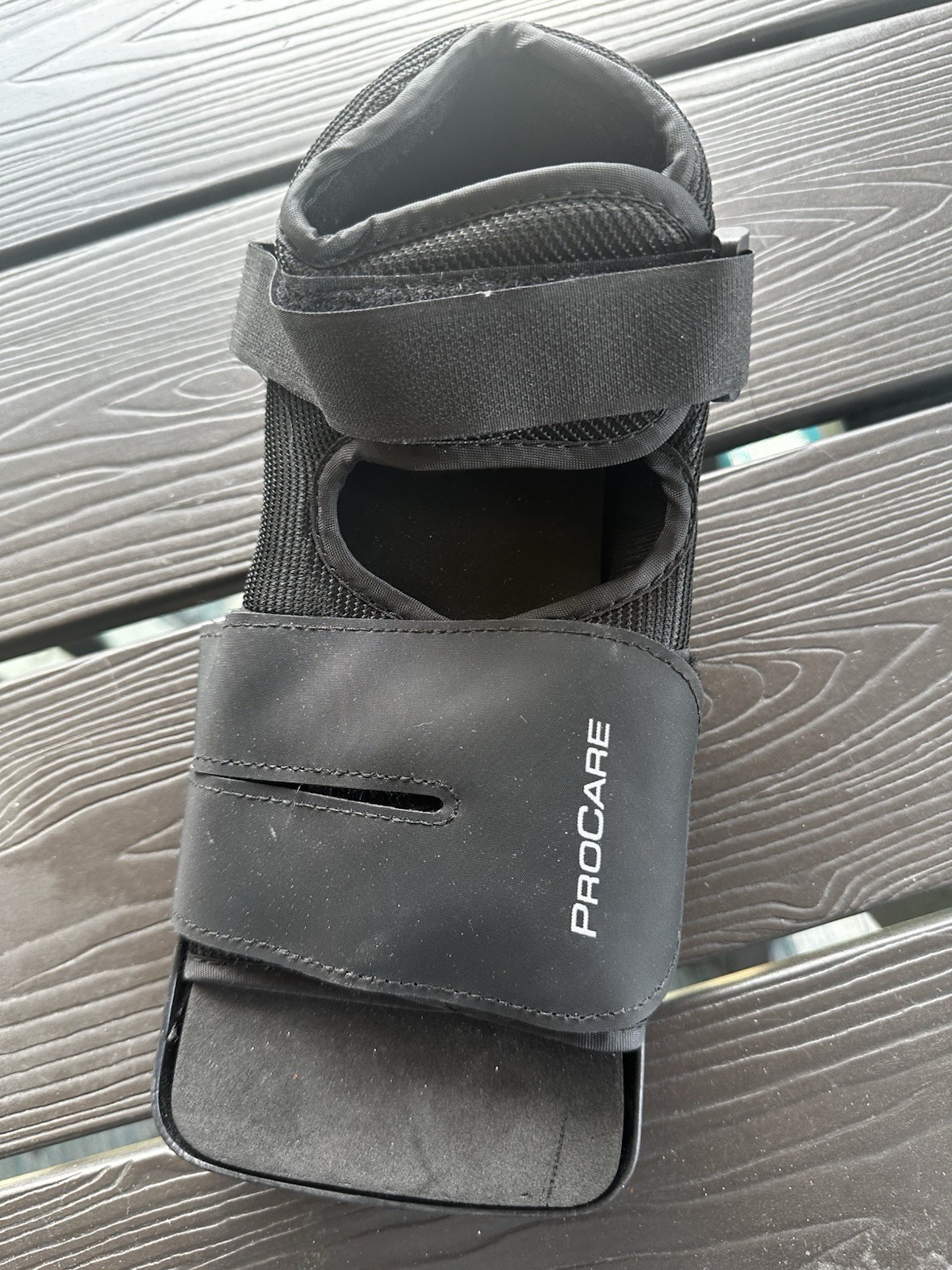 ProCare Medium Medical Surgery Post Op Foot Trauma Shoe Square Toe Black Small