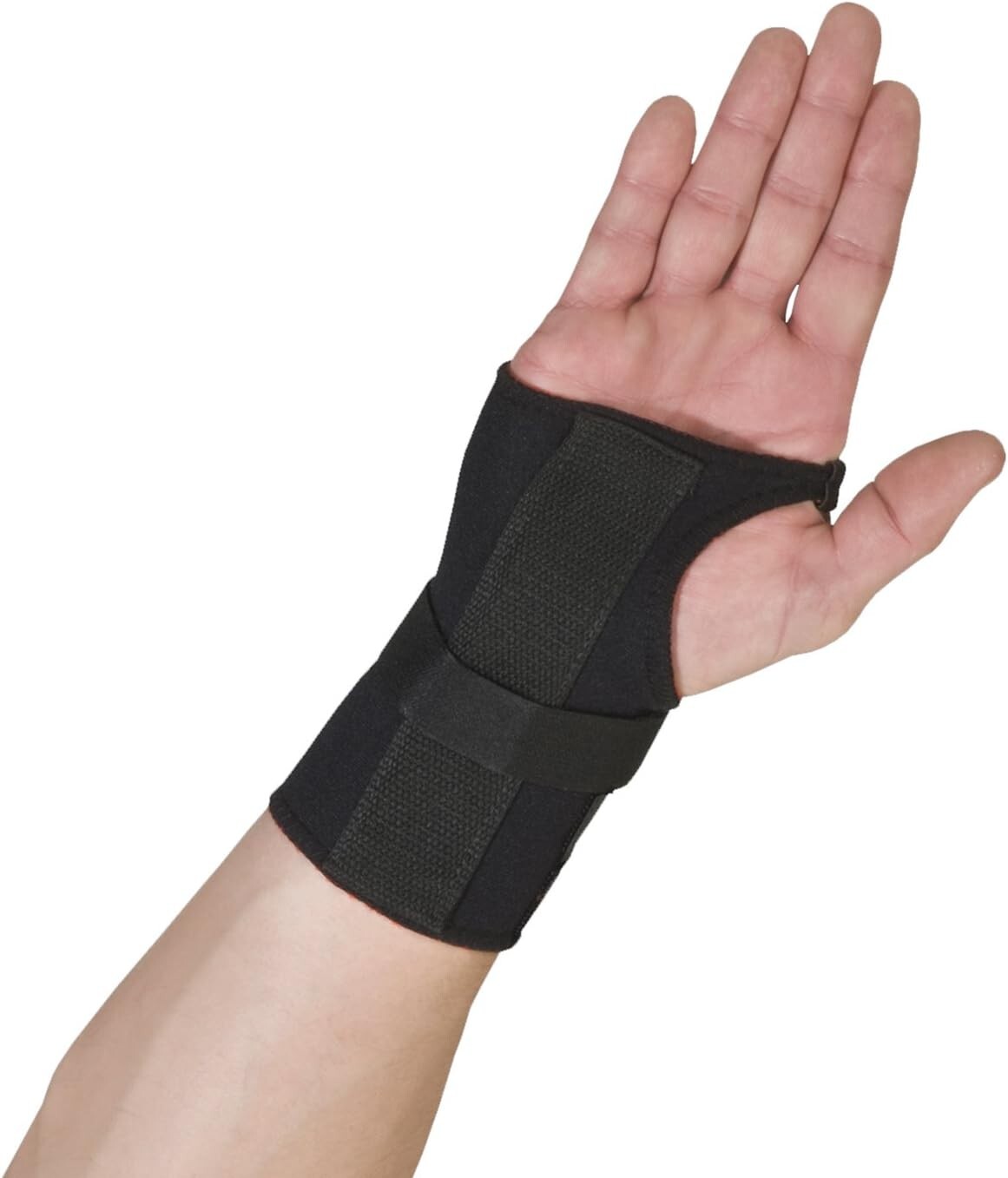 Swede-O Thermoskin Right Hand Medium Size Black Wrist and Hand Brace