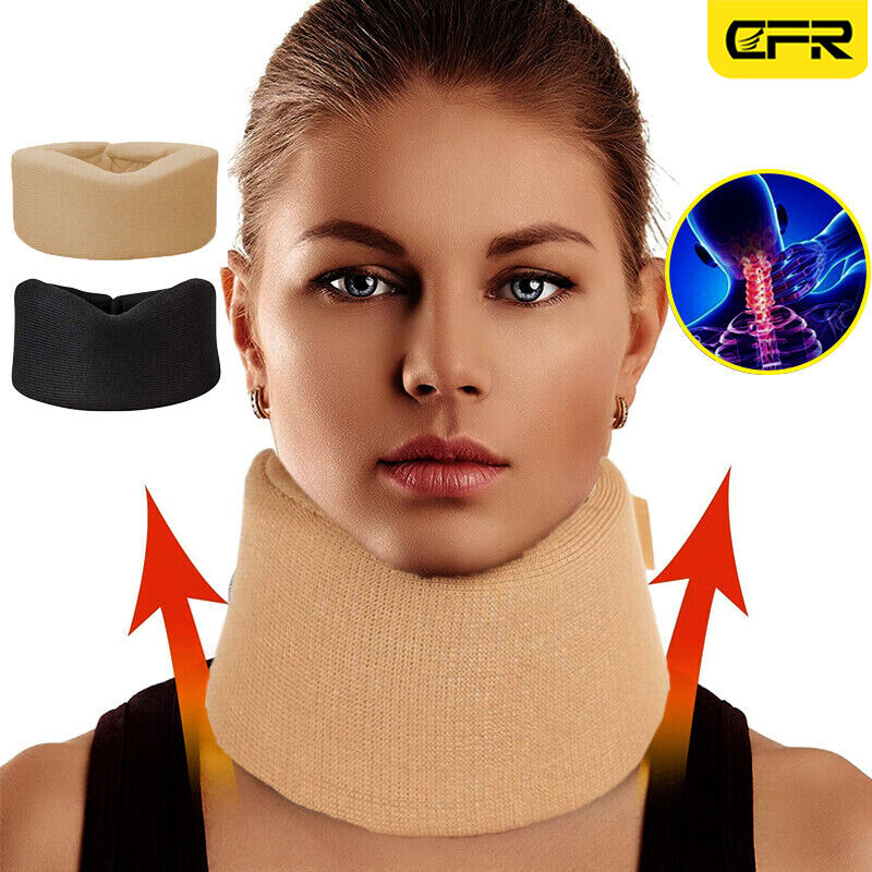 Adjustable Foam Neck Brace Cervical Collar Traction Support Brace Pain Relief US