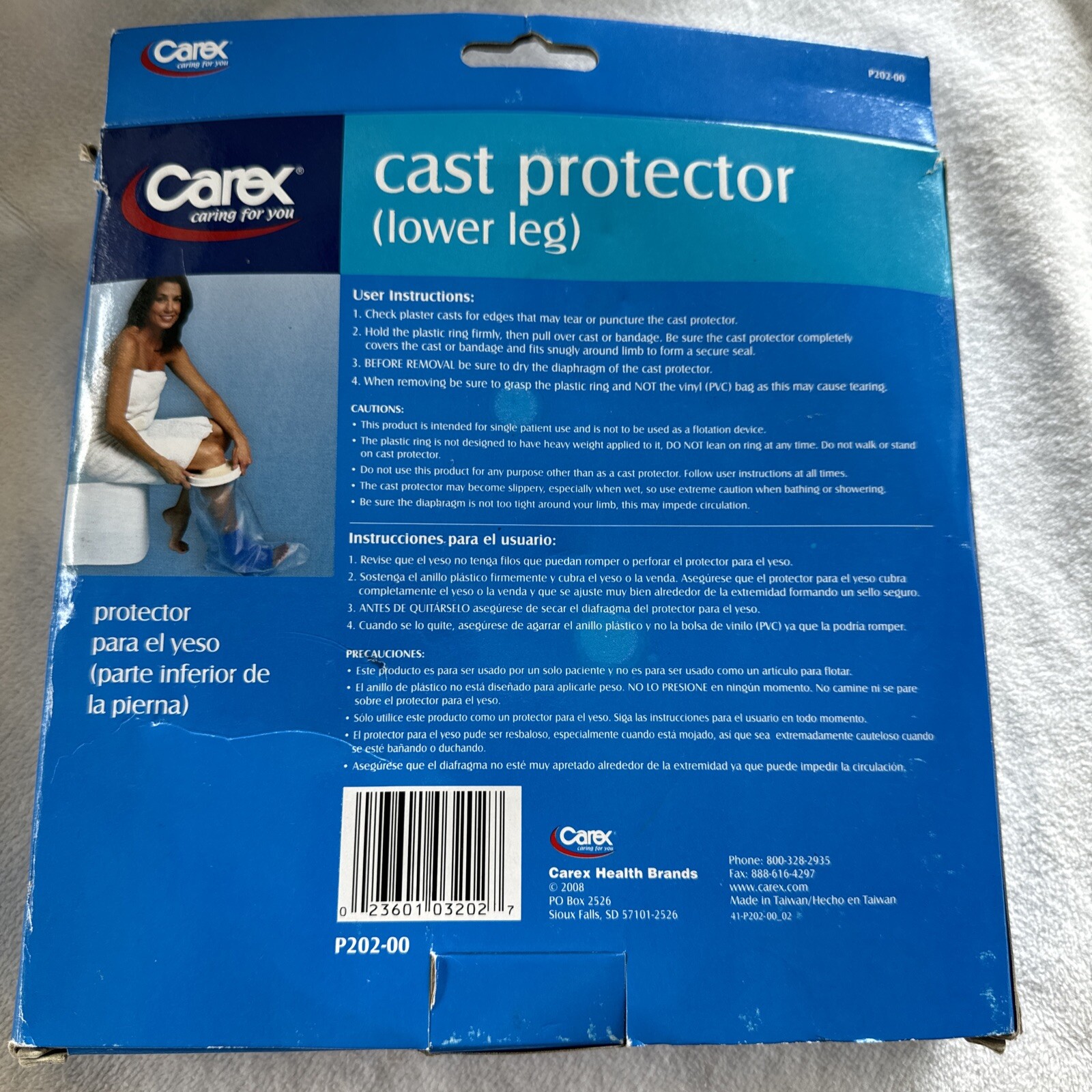 Carex- Cast Protector, Lower Leg