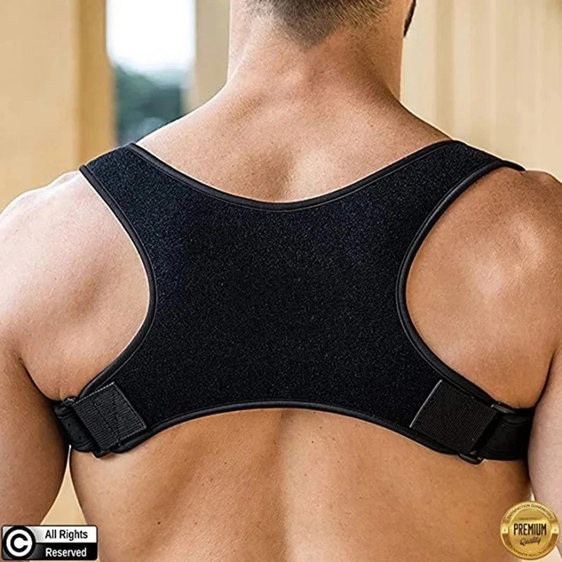 Back Posture Corrector Shoulder Straight Support Brace Belt Therapy Men Women