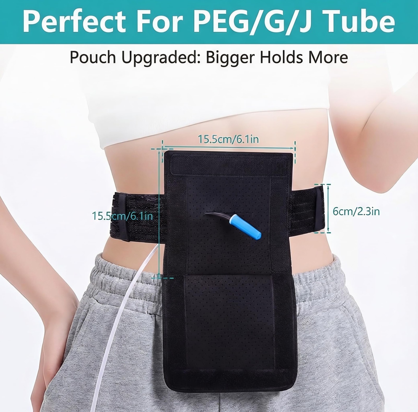 Feeding Tube Belt Breathable Feeding Tube Holder Tube Accessories Peg