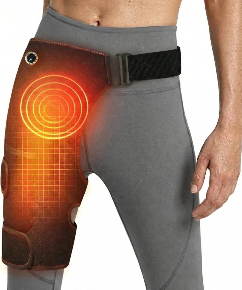 Hip Brace Heating Pad – Heated Support for Hip Pain Sciatic Nerve