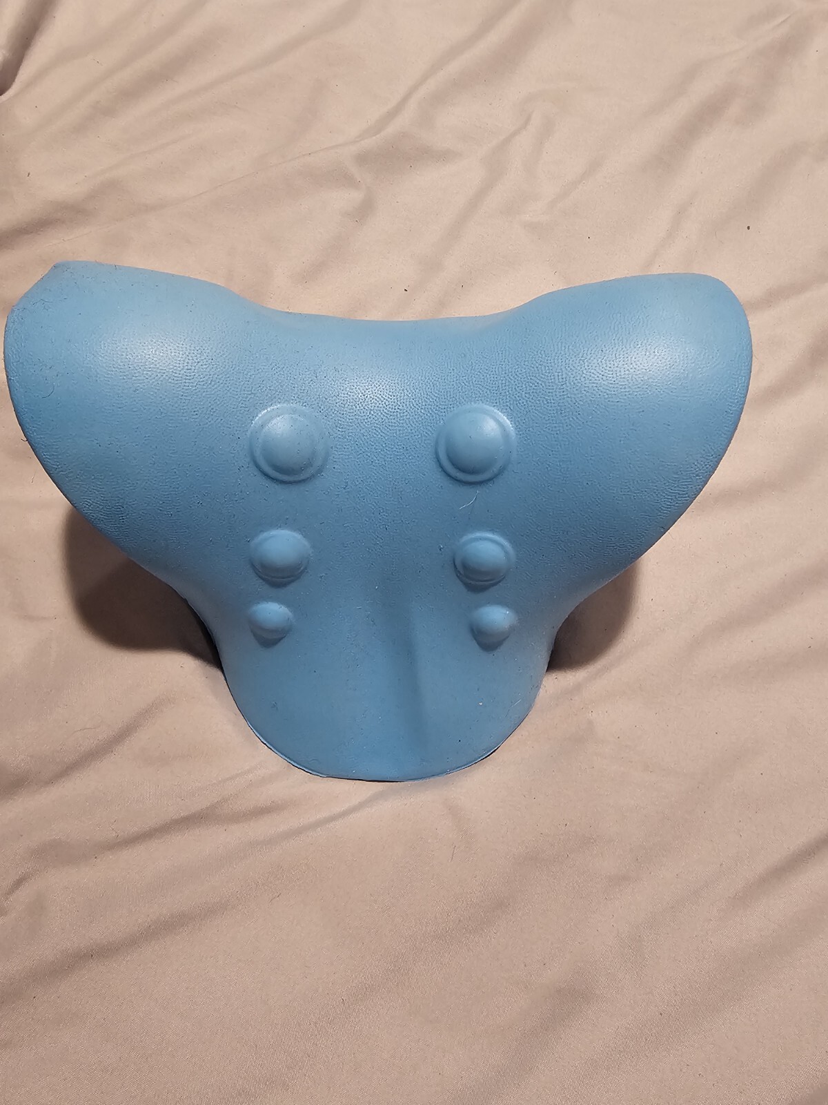 Neck and Shoulder Relaxer|Spine Alignment|Chiropractic Pillow|Massage Pillow|TMJ