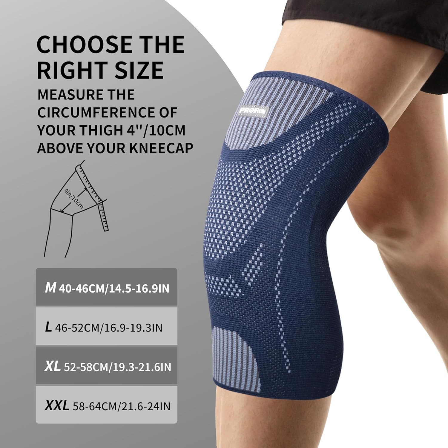 Knee Braces for Men & Women,Knee Pads,Knee Compression Sleeves for Running,Wo…