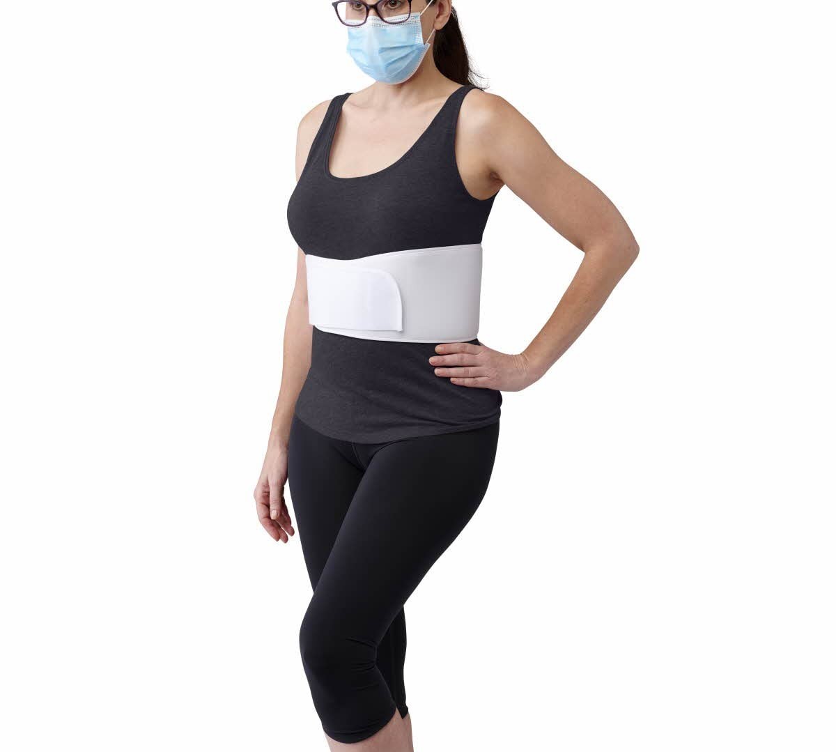 Unisex Elastic Rib Support Belt for Compression & Pain Relief – Fits Most Sizes