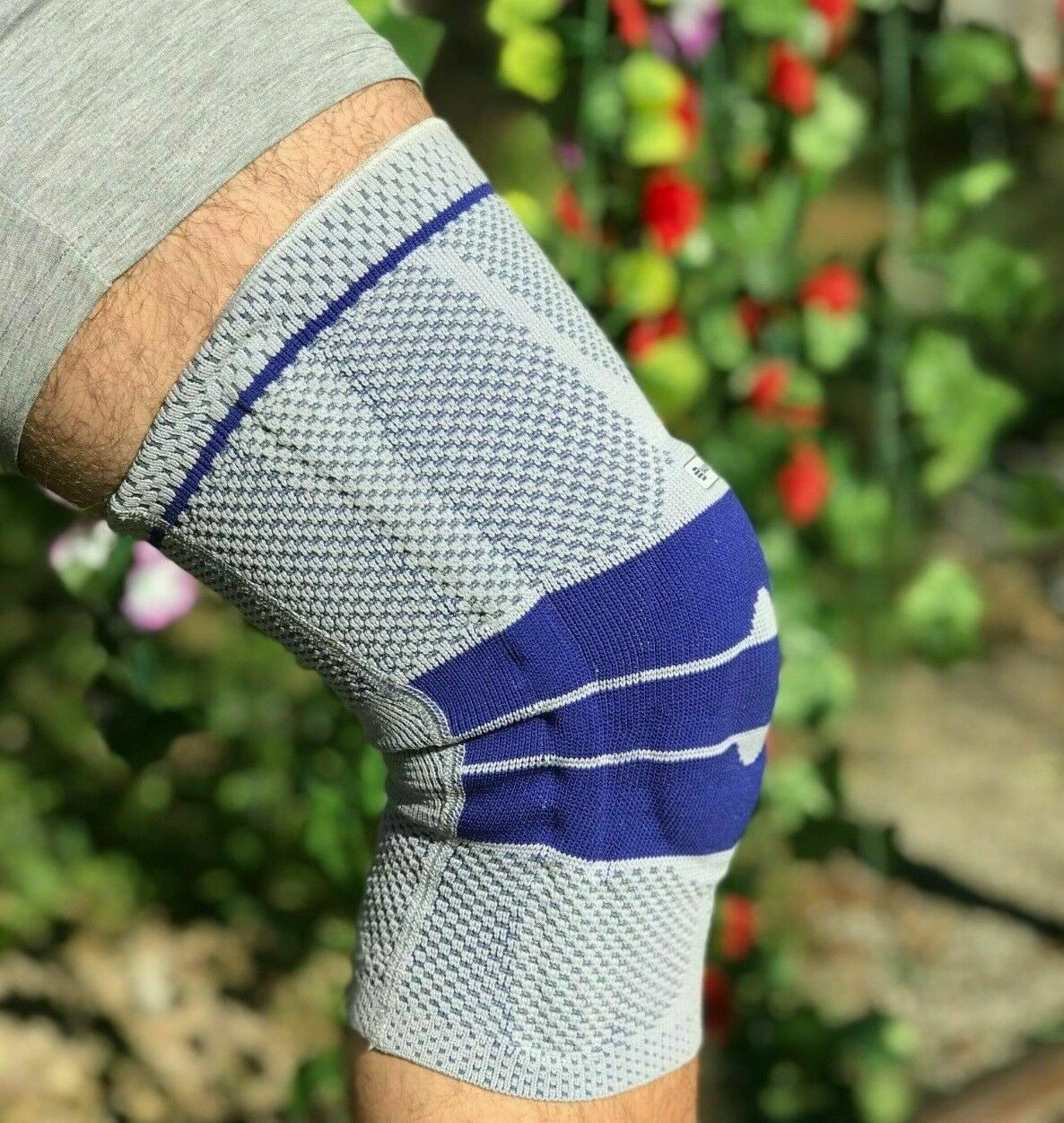 Bauerfeind GenuTrain Size 6 Knee Joint Brace Patella Support ACL MCL Meniscus