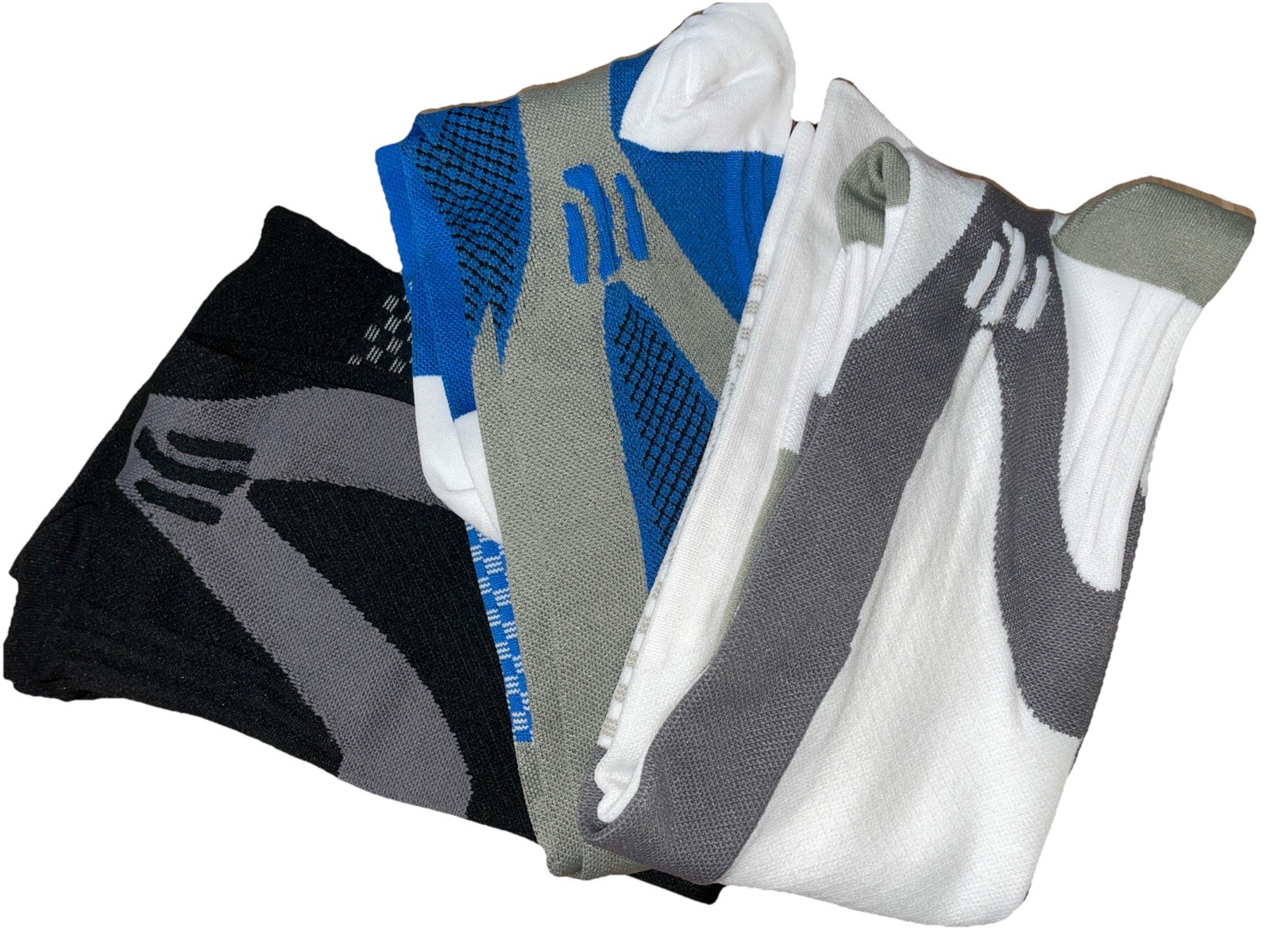ZFiST 3 Pair Sport Compression Socks Men Women Compression Stocking Nurse Socks