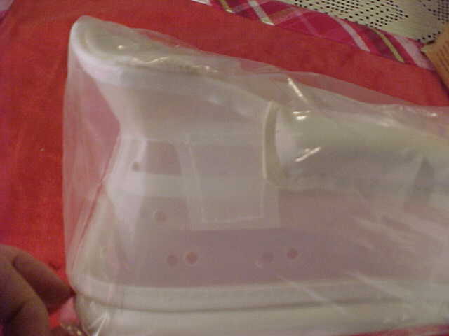 Chin Support Collar Rigid Plastic is Universally Adjustable White New Old Stock