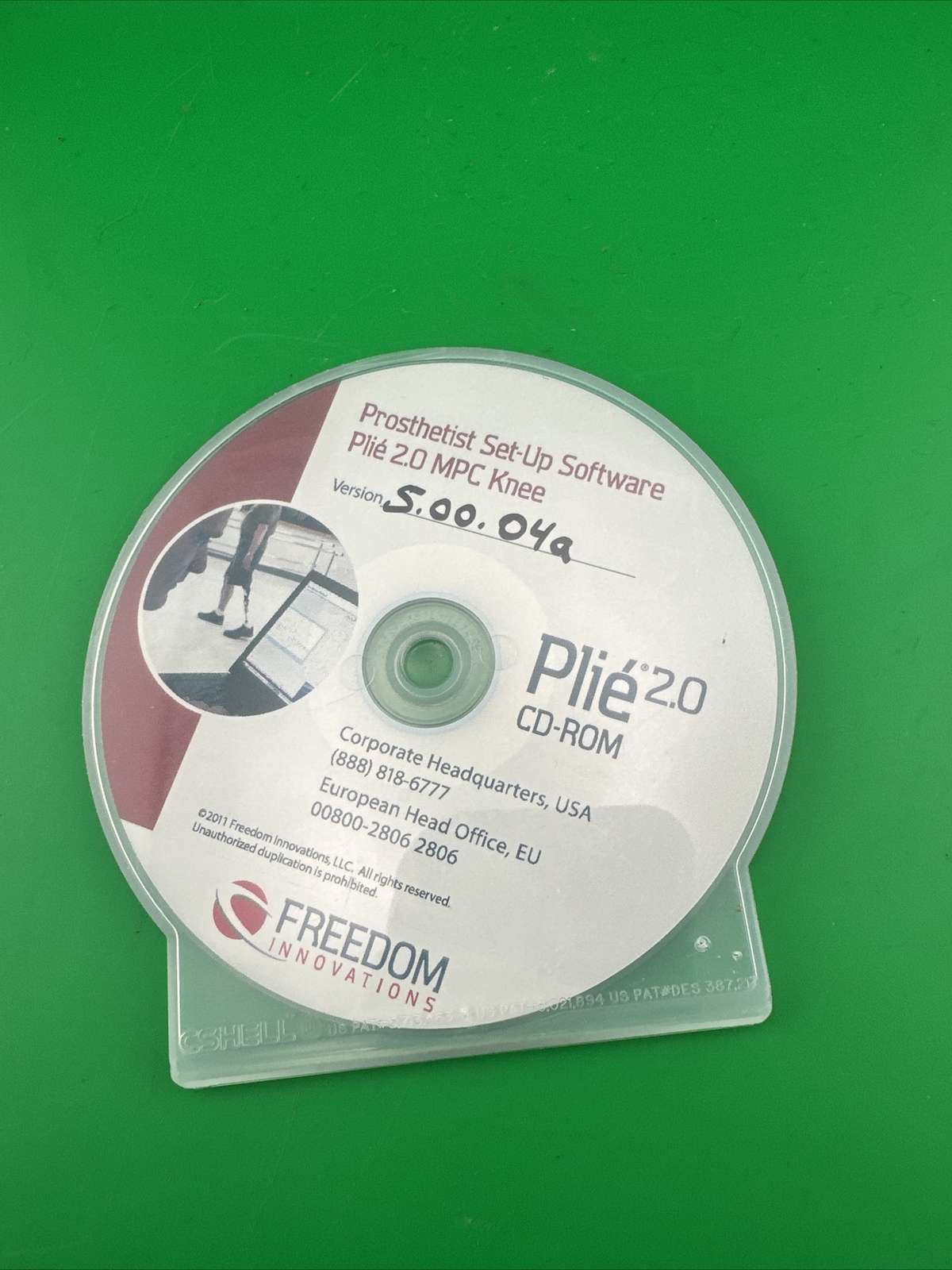 Prosthetist Set Up Software Plie 2.0 Microprocessor Prosthetic Knee