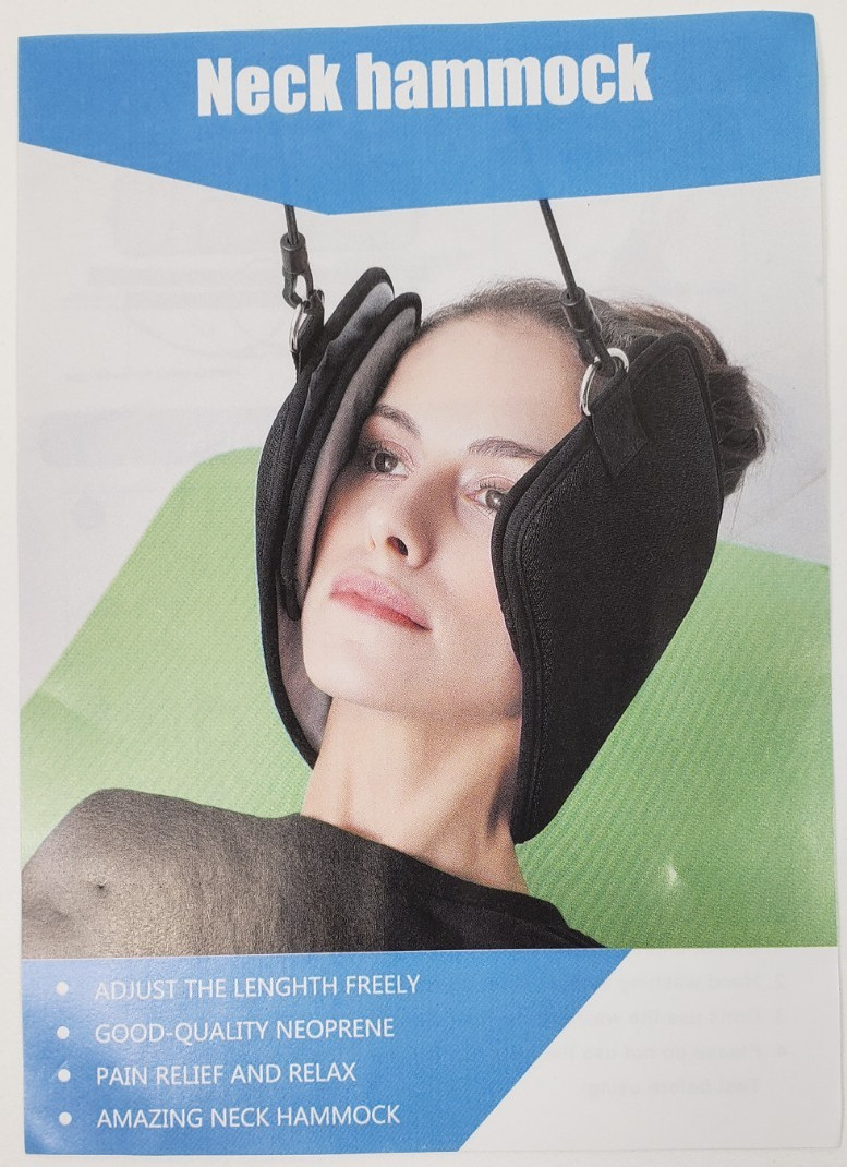Cervical Neck Traction Device for Neck Pain Relief Neck Sling Neck Hammock NEW
