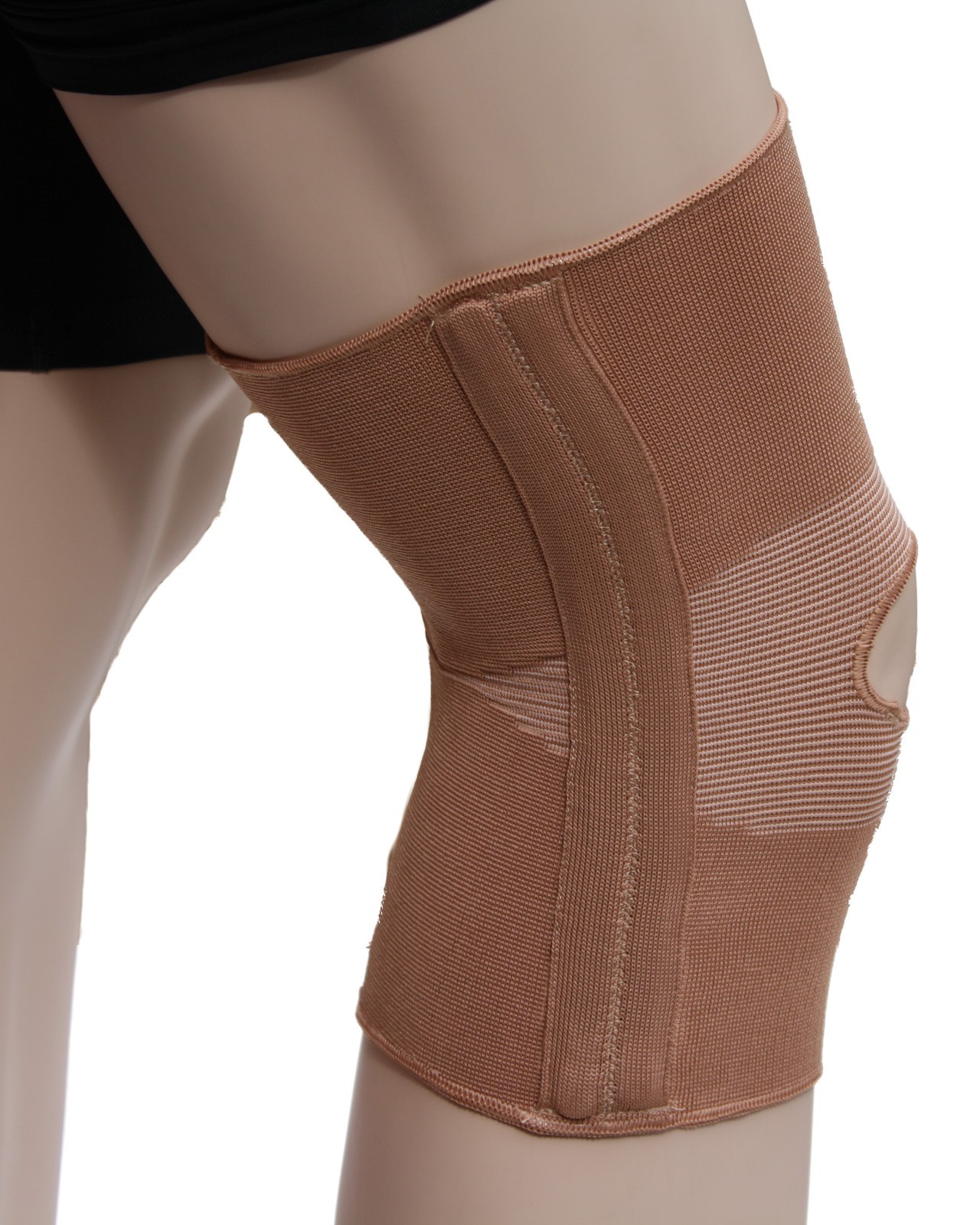 Alpha Medical Dual Stay Compression Support Knee Brace With Open Patella