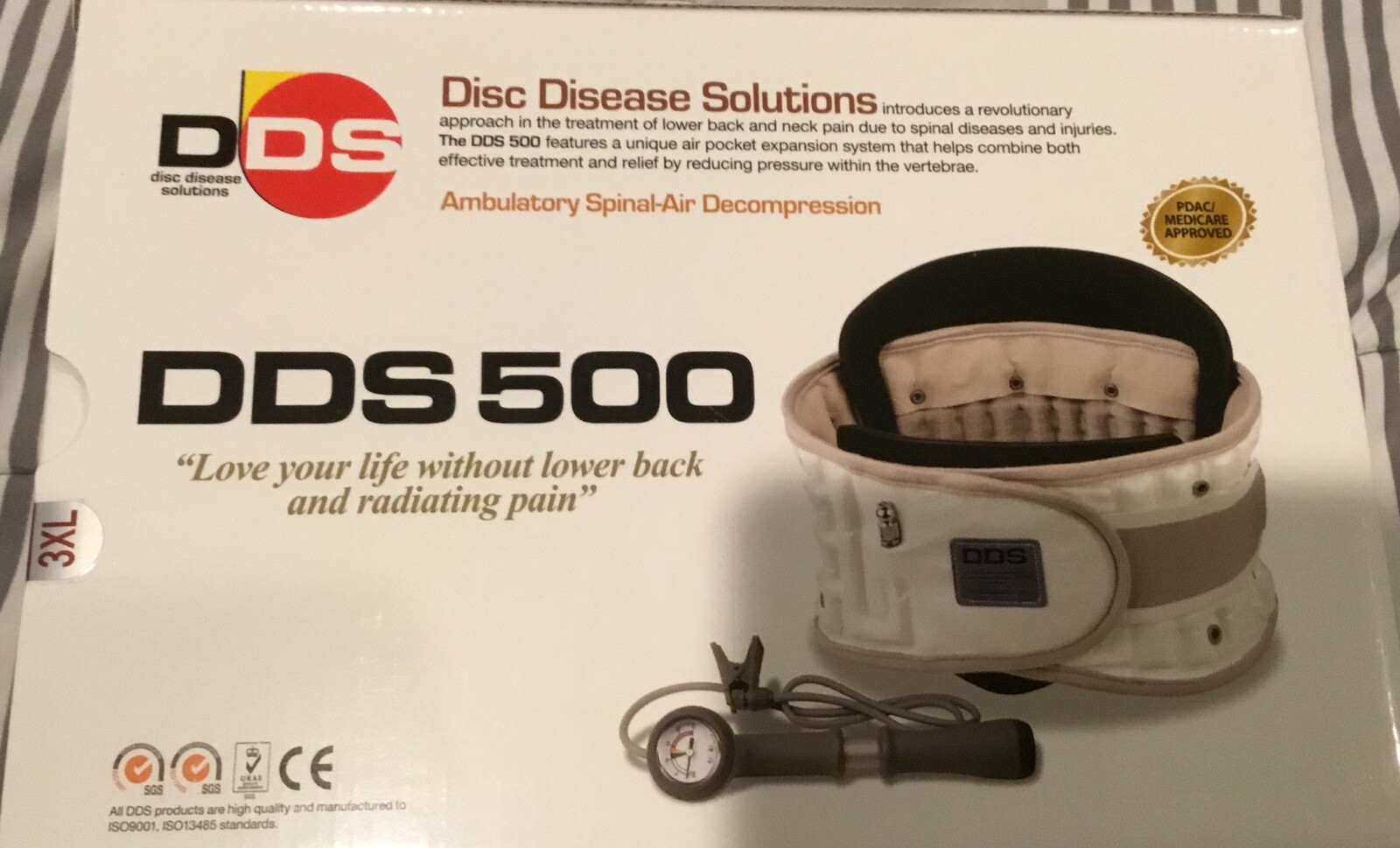 DDS 500 Disc Disease Solutions 3 XL