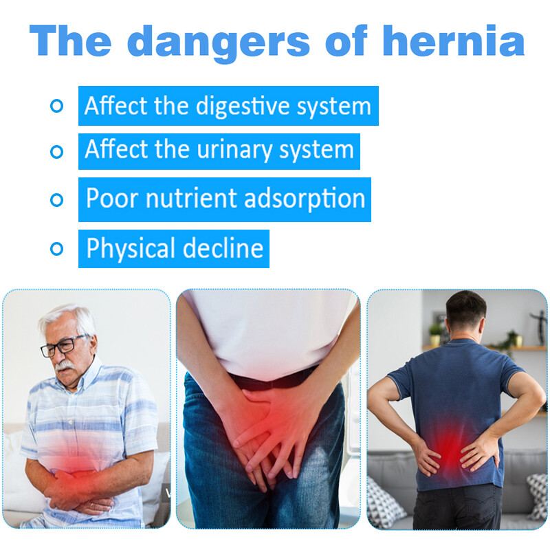 Mens Inguinal Groin Hernia Support Belt Hernia Pain Relief Truss Brace & 4 Pads