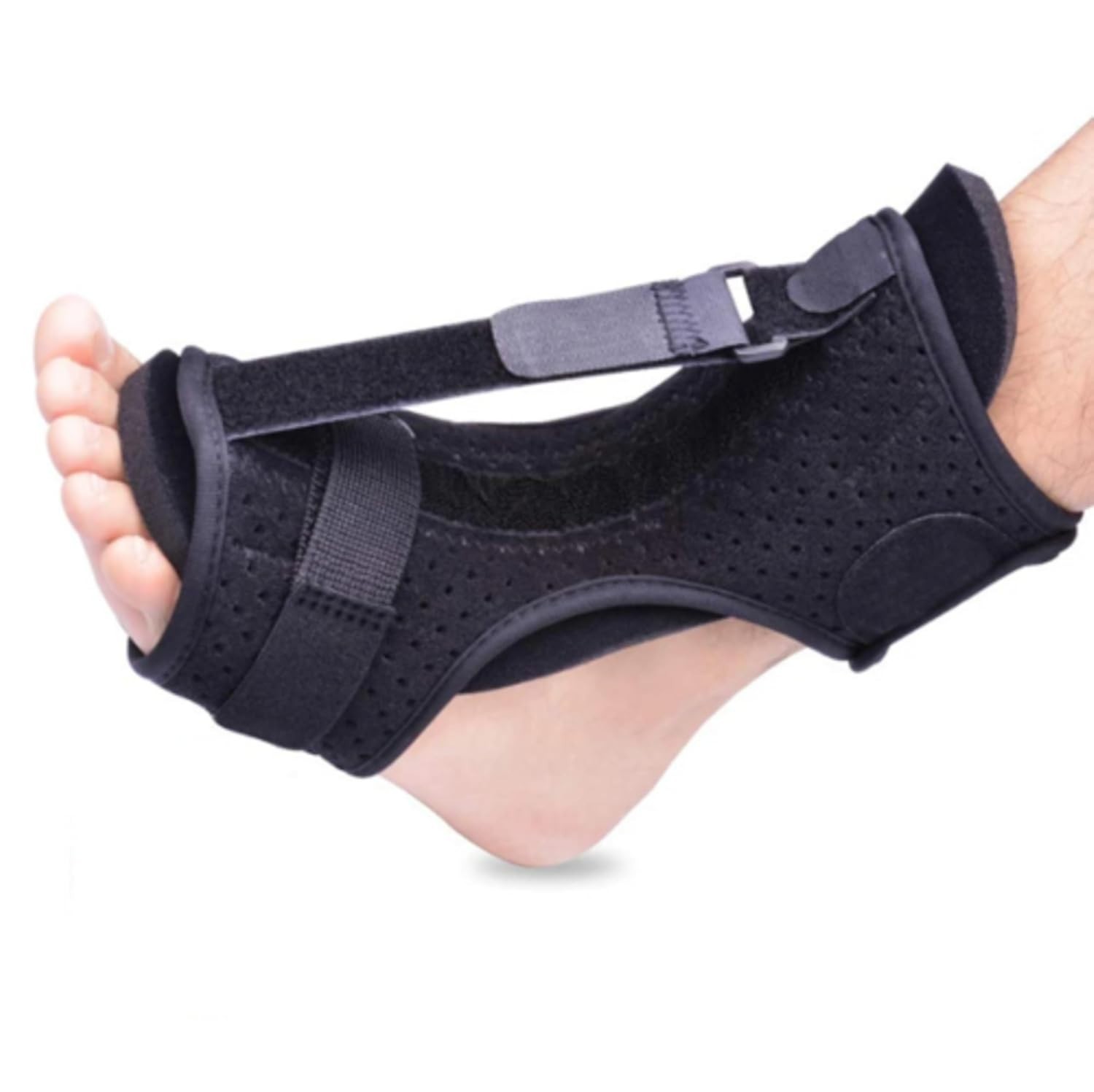Plantar Fasciitis Night Splint for Women & Men – Adjustable Foot Brace