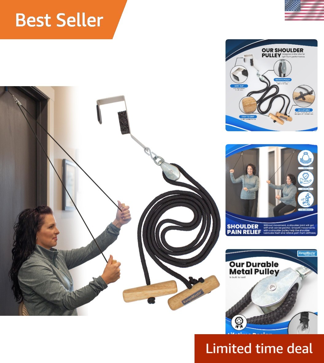 Lightweight Shoulder Pulley for Effective Home Therapy | Rotator Cuff Recovery