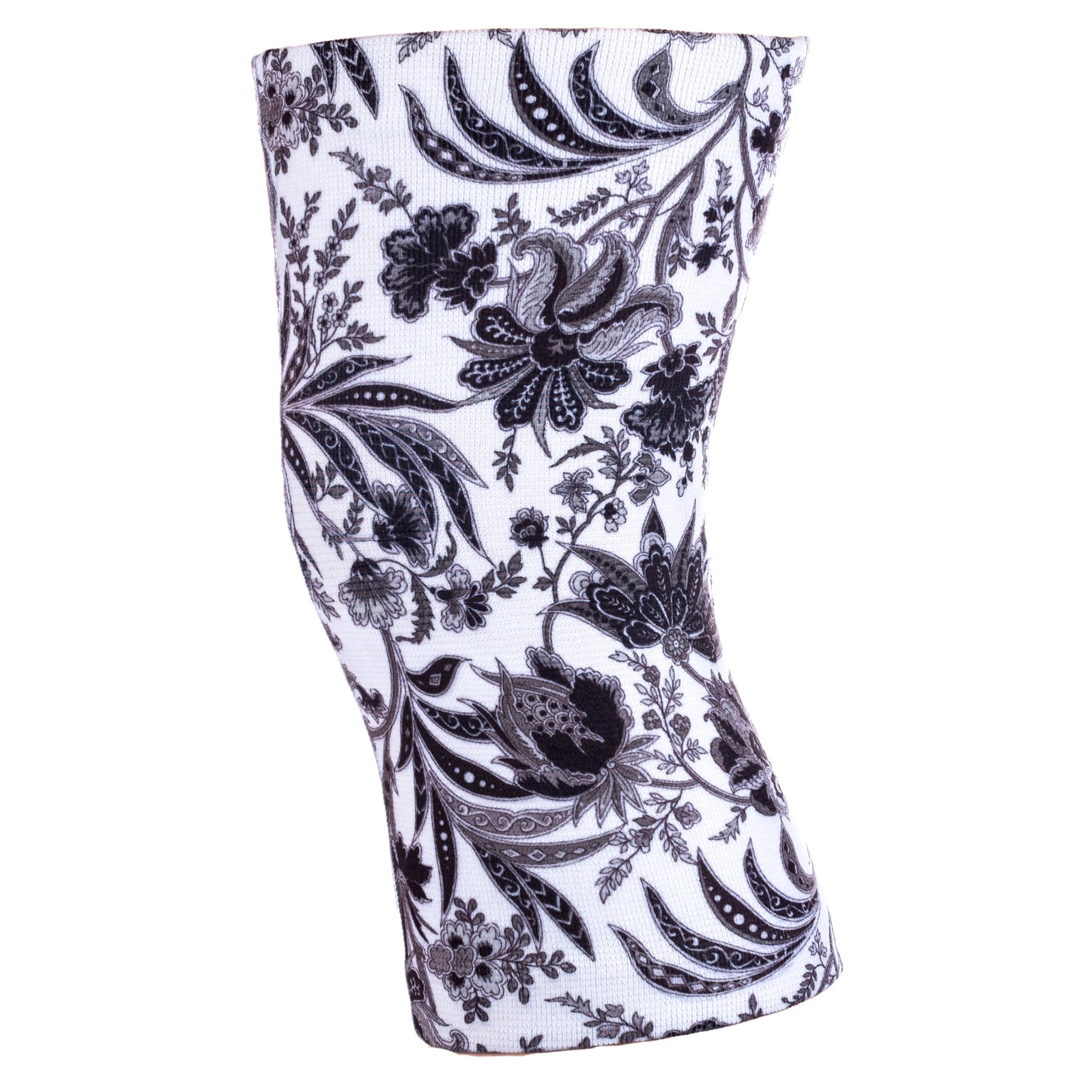 Celeste Stein Compression Knee Brace for Plus Size 14″-17″, Black Paris