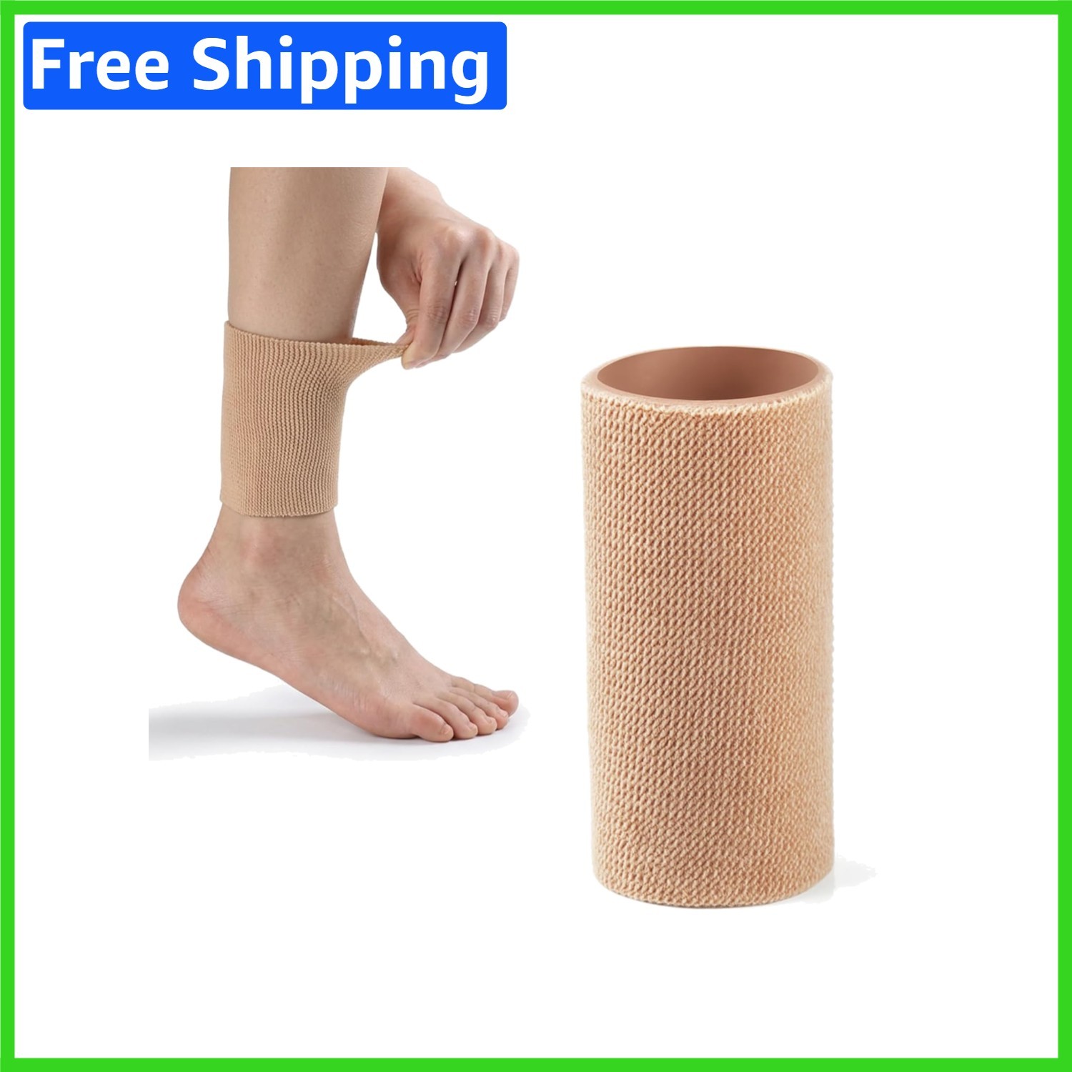 Durable Non-Slip Ankle Pads for Ice Skating, Riding & Hiking – One Size Fit All