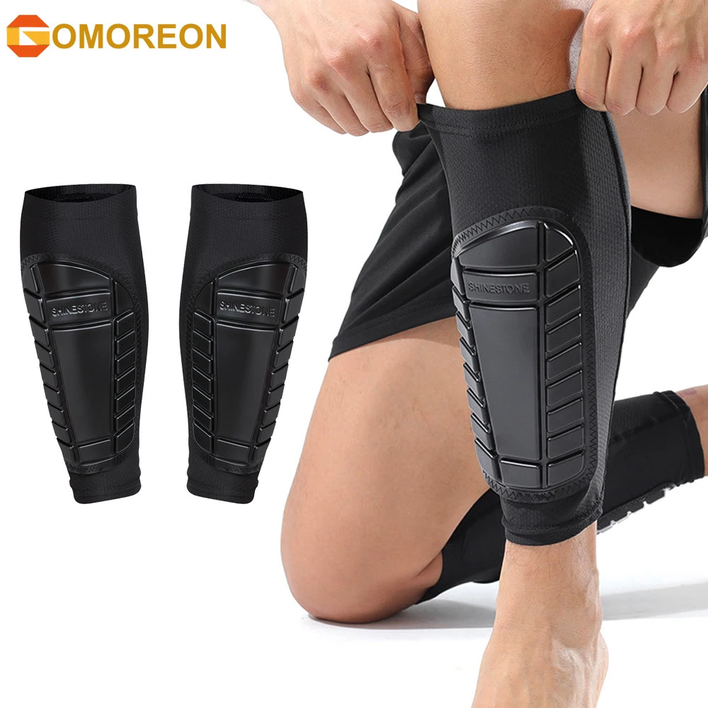 1Pair Football Soccer Shin Guards, Shin Guard Sleeves for Men Women,Protective S