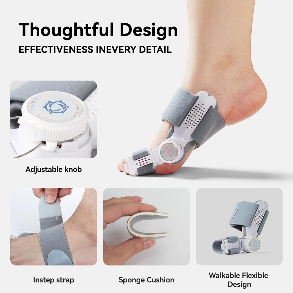 New Upgrade Treatmedy Bunion Corrector for Women & Men, Adjustable Bunion Fix Sp
