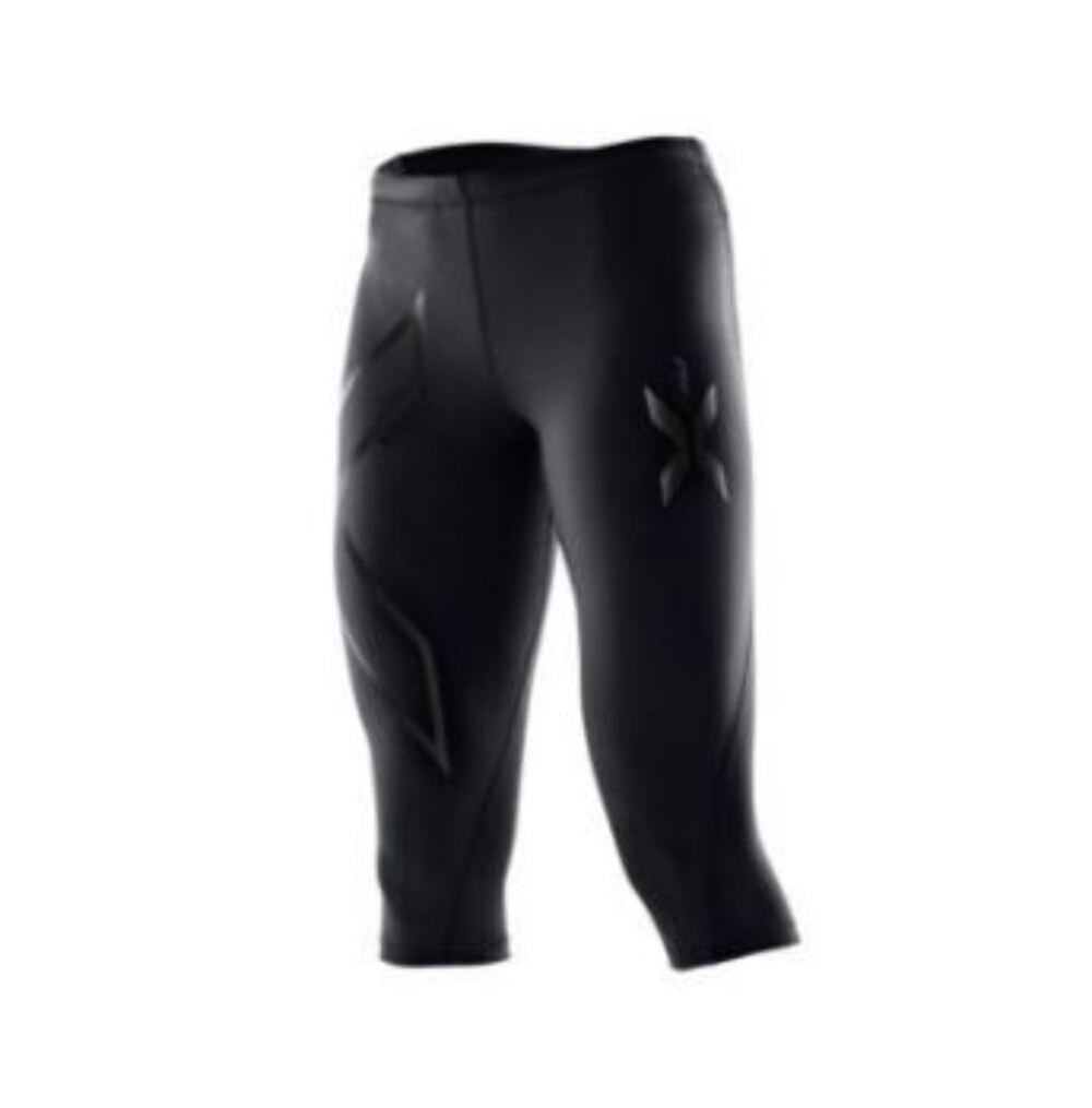 2XU Compression Womens 3/4 Tights ( Black/Nero Logo ) | GREAT BARGAIN