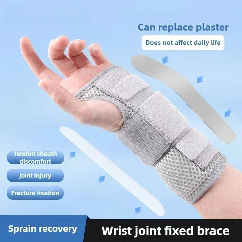 NEW Wrist Brace for Carpal Tunnel – Adjustable Night Support Brace with Splints