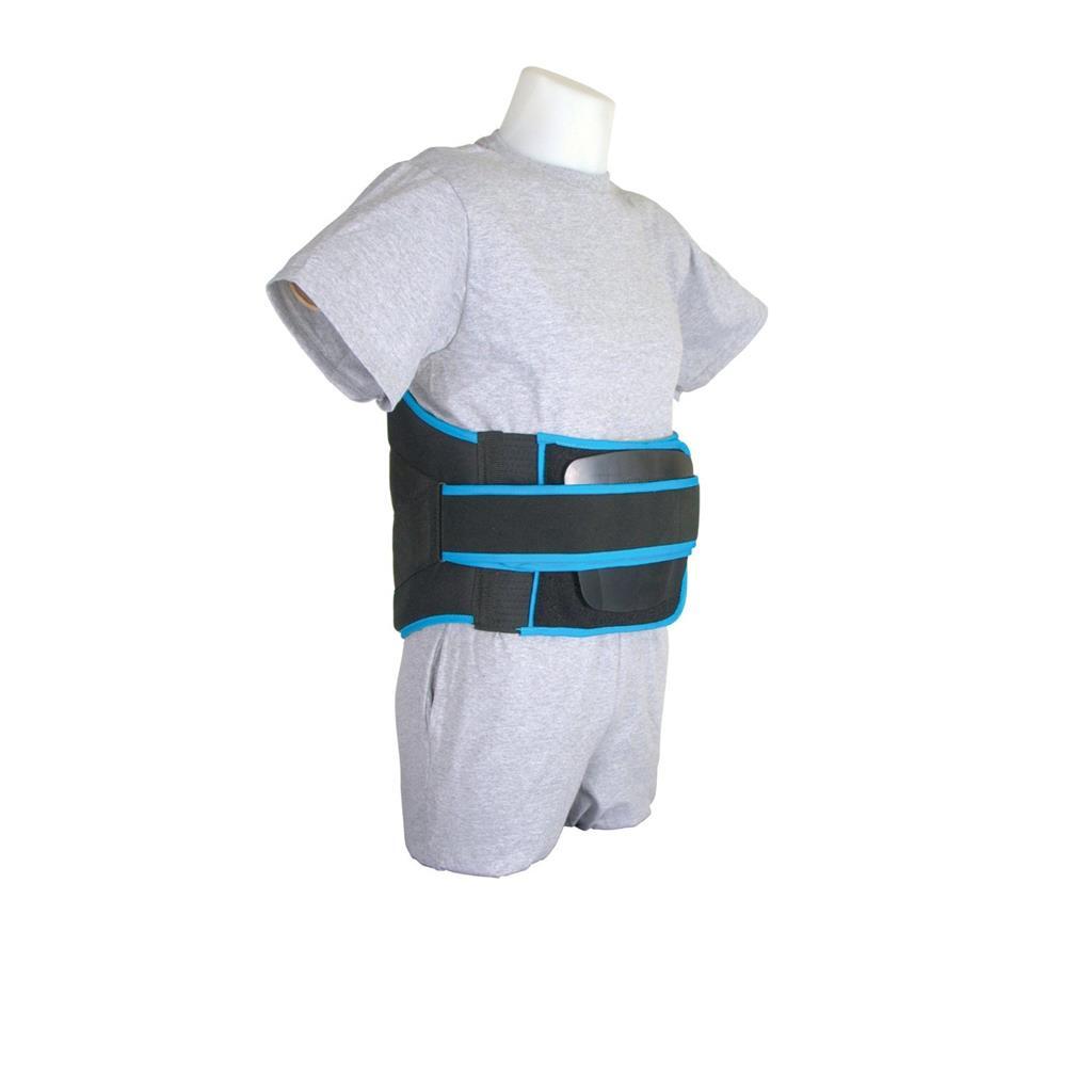 Drive Medical Vertewrap LSO Back Brace, Black, Large 40″-45″
