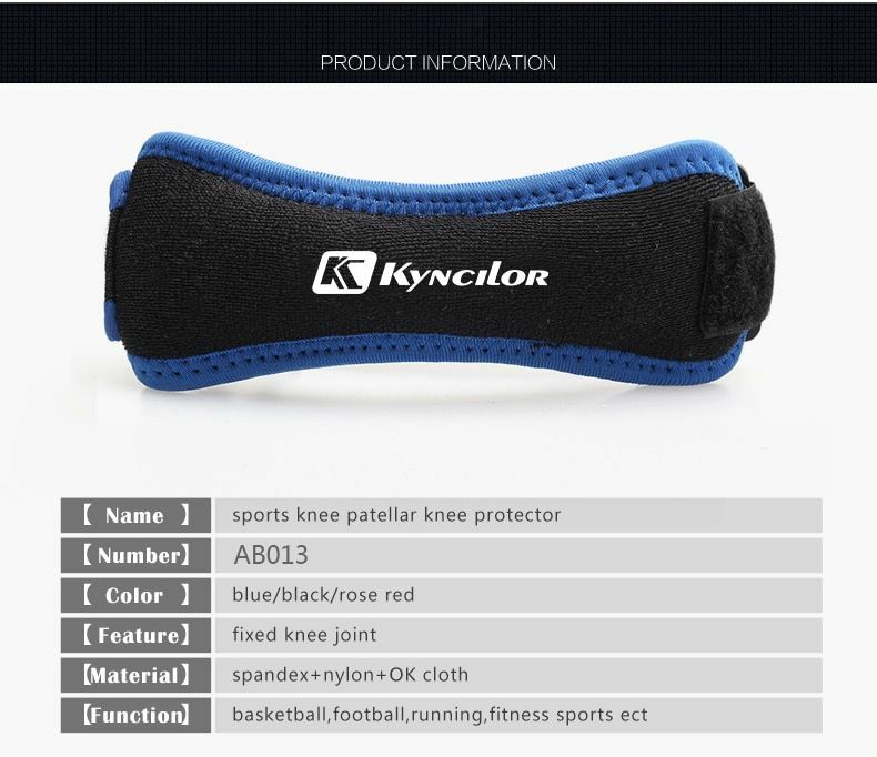 Knee Support Patella Tendon Brace Strap Stabilizer Relieve Sports Pain Jumpers