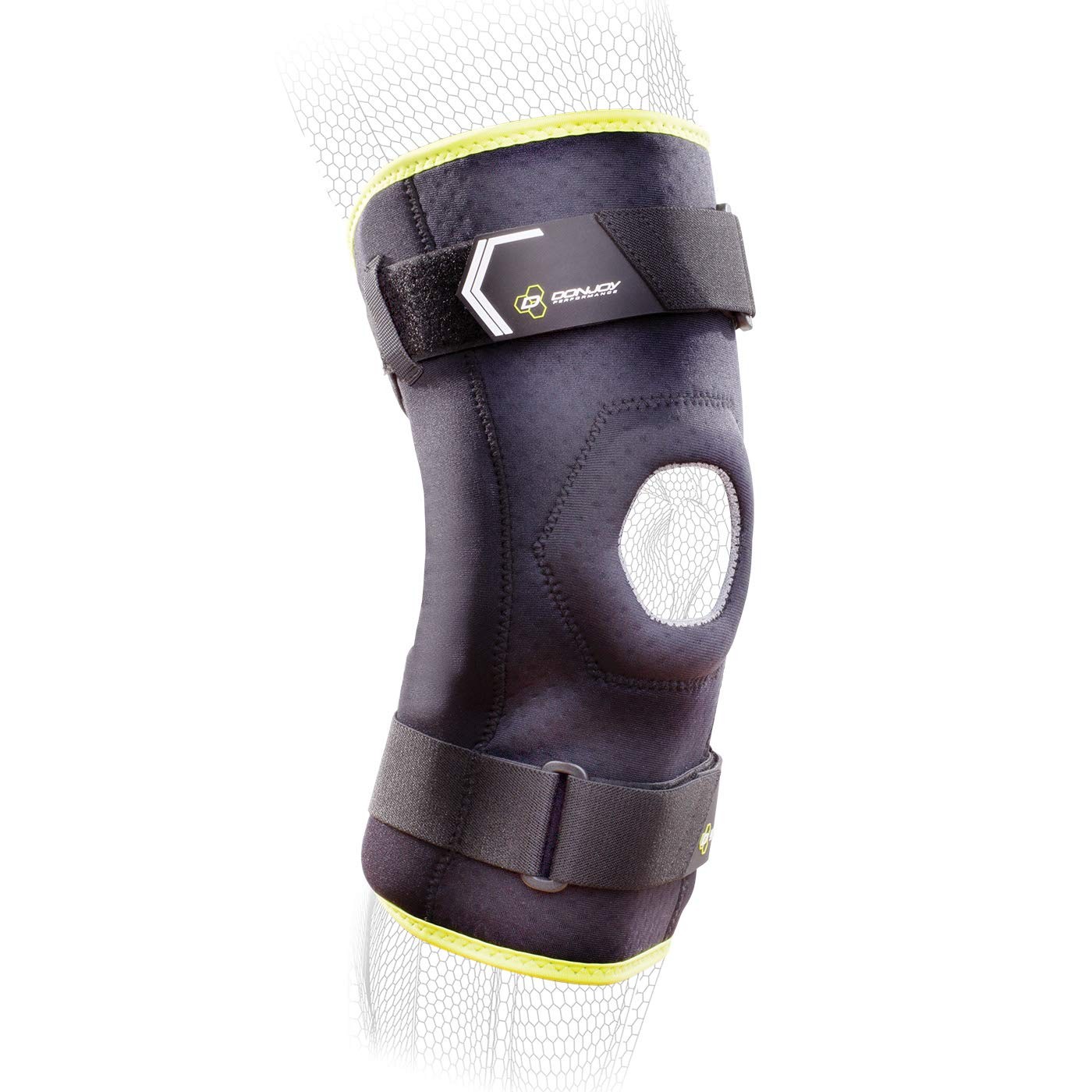 DonJoy Performance Bionic Comfort Large/X-Large (Pack of 1), Black/Slime