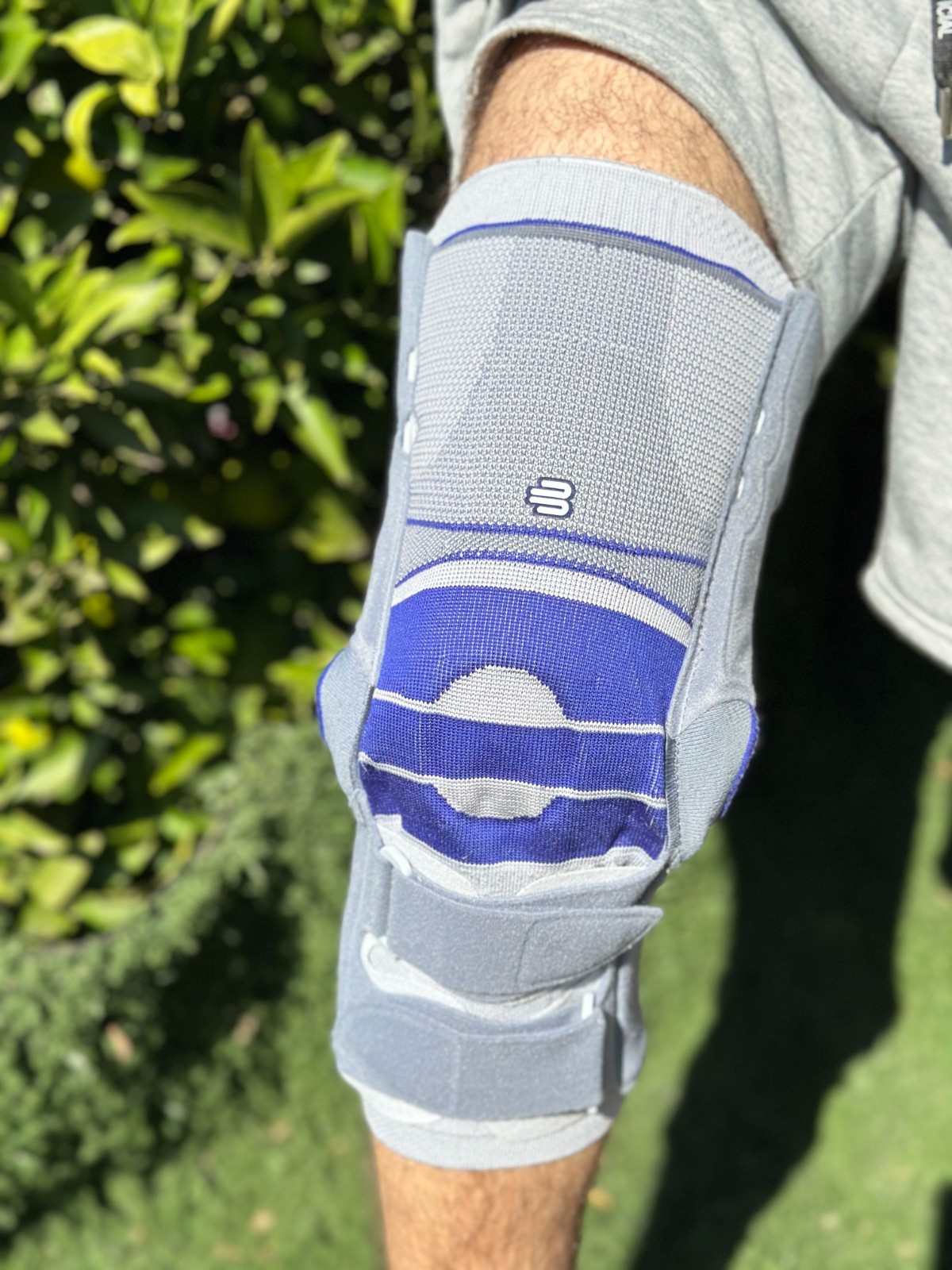 Bauerfeind Softec Genu Size 6 Right Knee Joint Brace Patella Support Sleeve