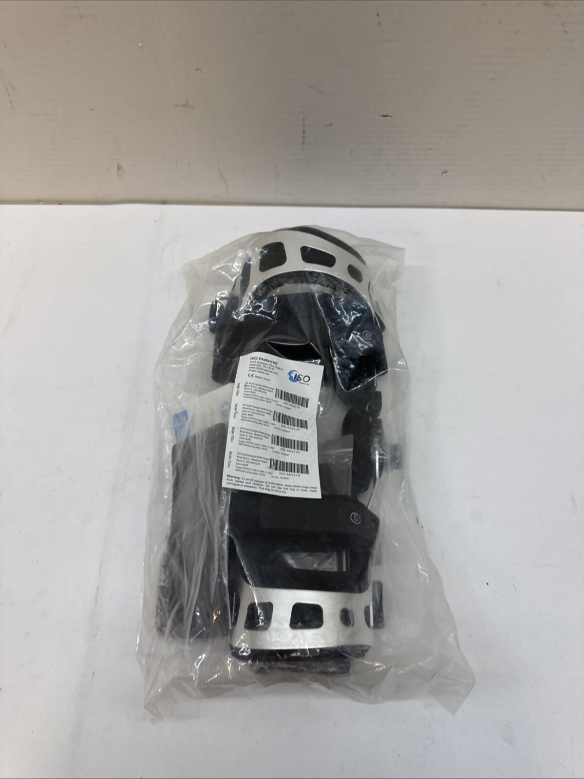 ISO Preferred OA Right Dual Upright ROM Hinge Knee Brace ISO-KN221R Medium
