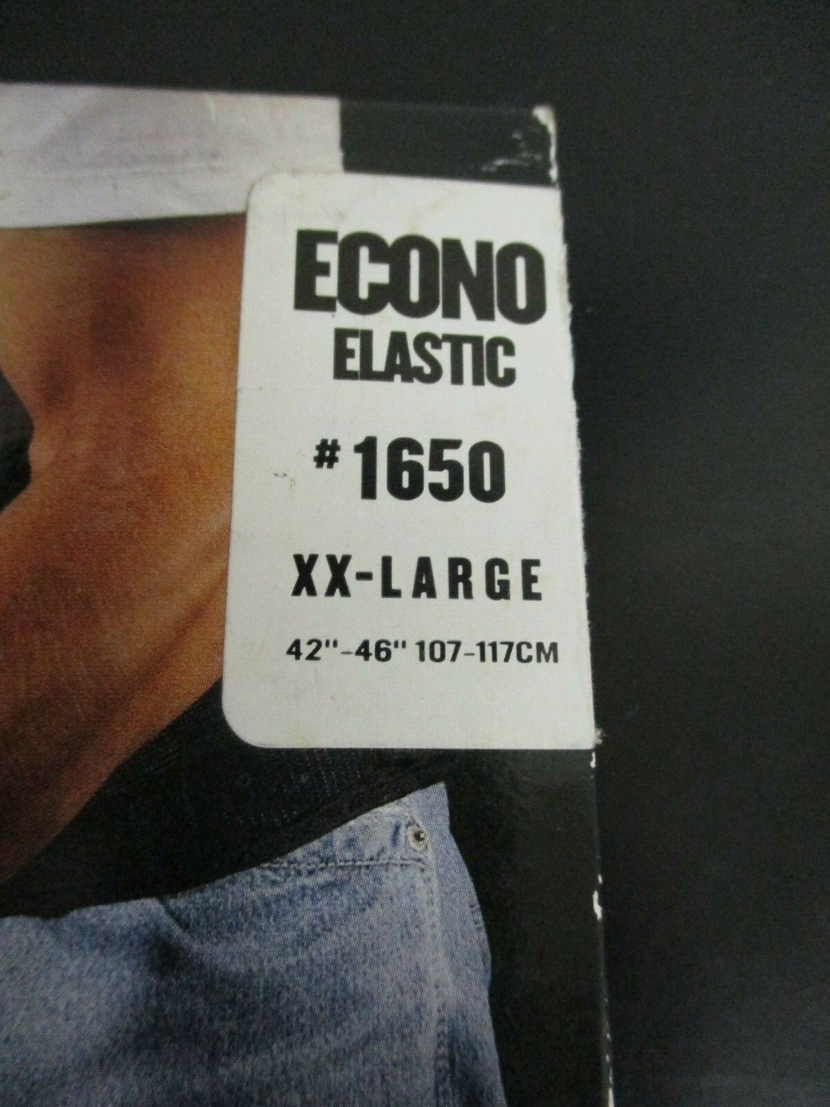 Proflex Back Support Black XX-LARGE 1650 *slightly used*