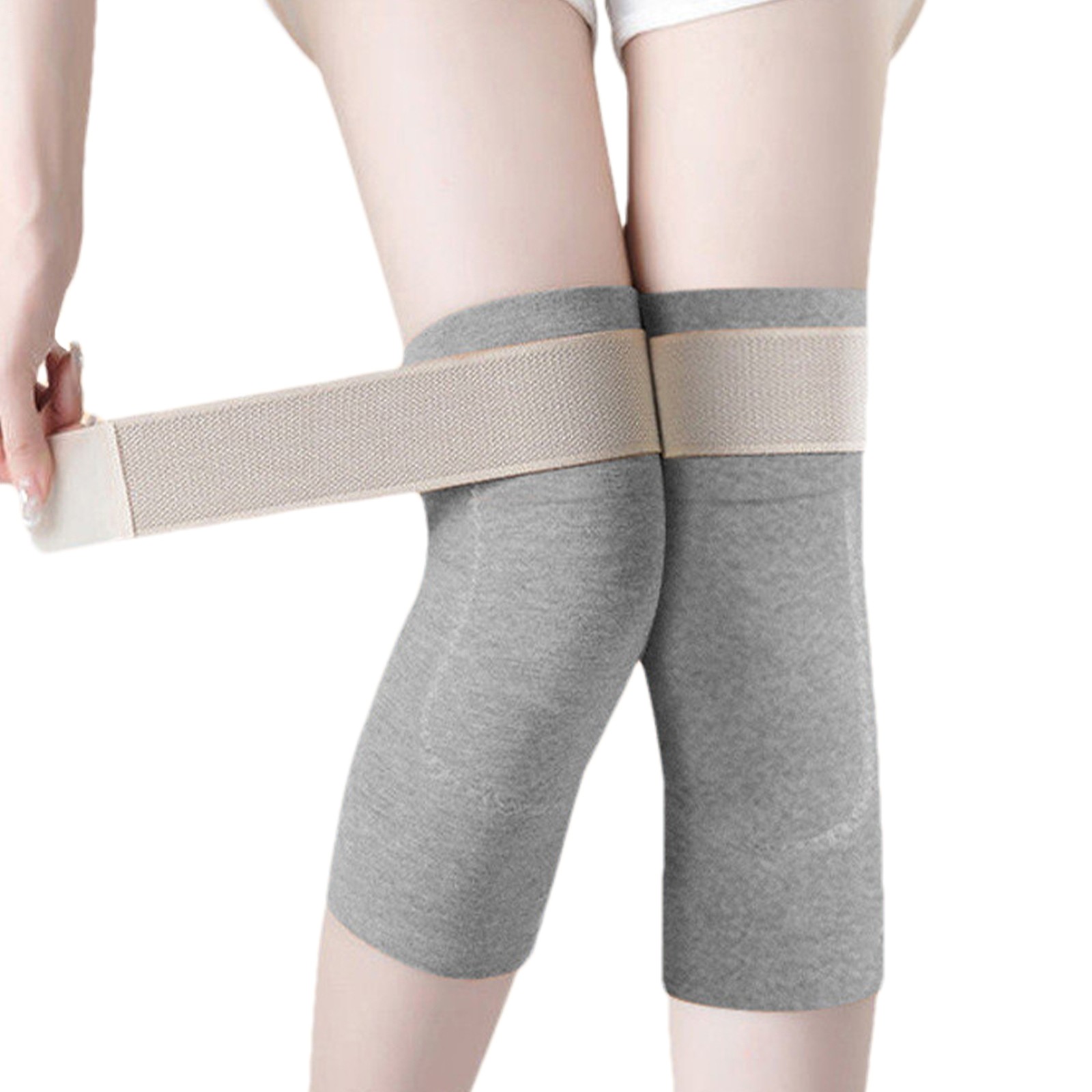 Winter Warm Knee Pads Women Men Elderly Cold Leg Kneepad Knee Support