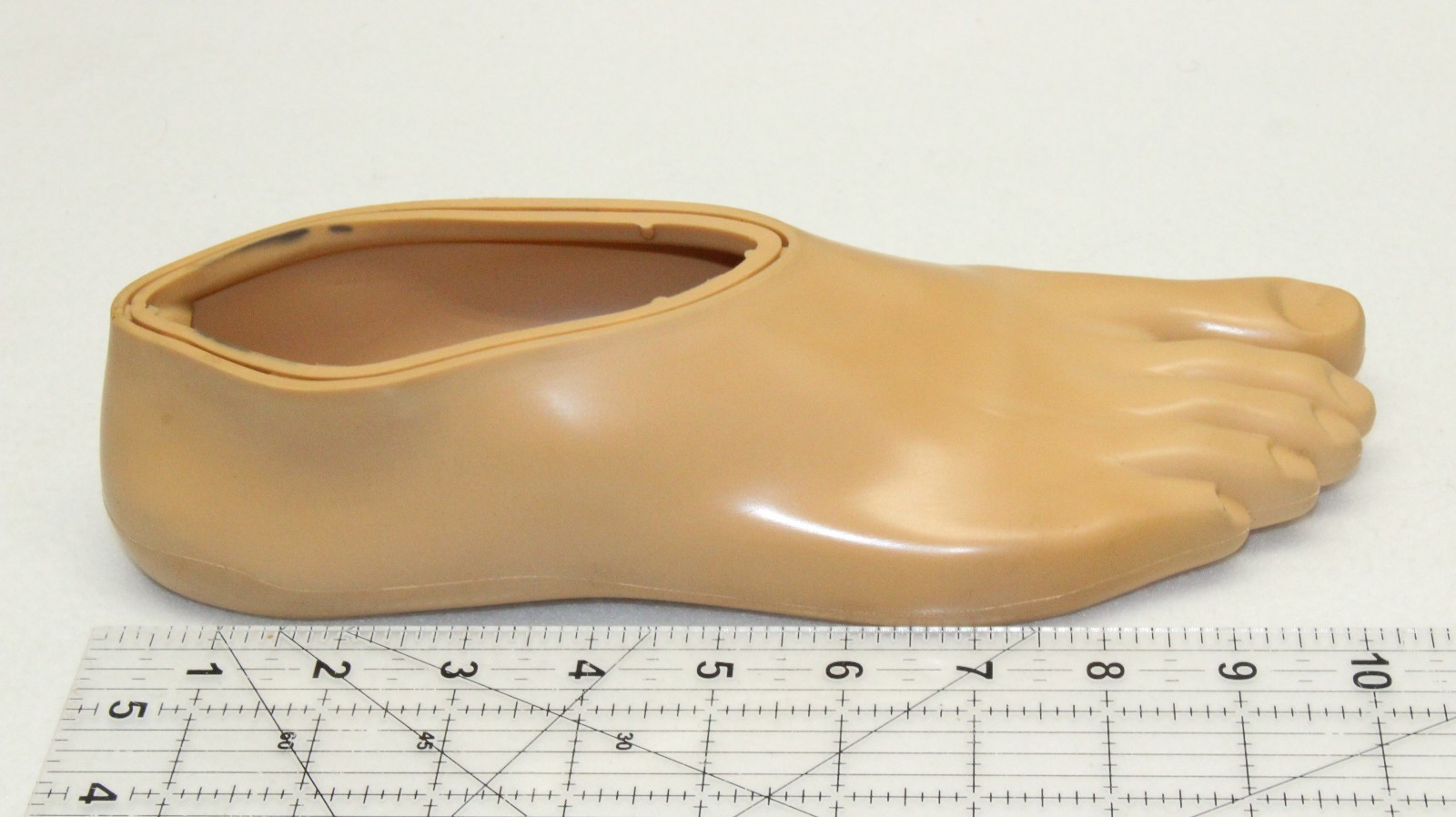EXCELLENT Ottobock Terion K2 Prosthetic Foot Shell RIGHT Beige ~ Sz 27