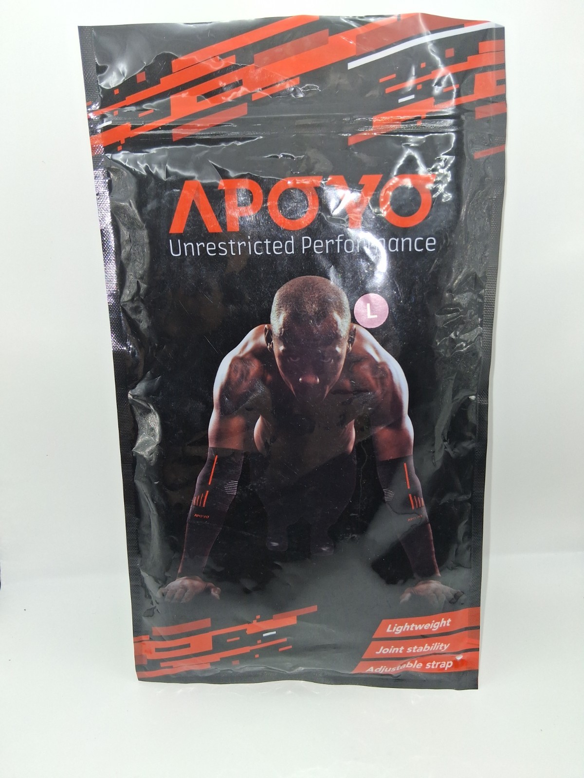 Apoyo Compression Elbow Brace Size Large Lightweight Stability Adjustable Strap