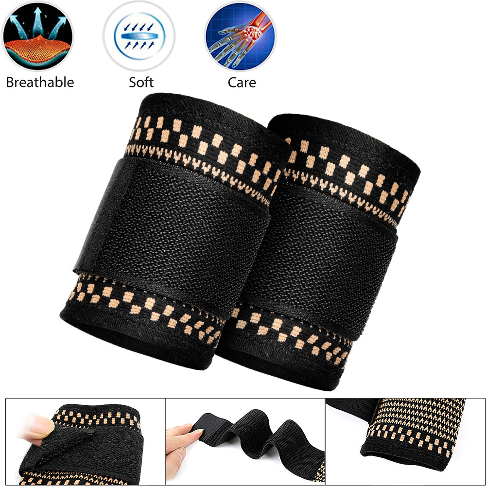 Wrist Support Hand Brace Band Wrap Adjustable Strap Sports Carpal Tunnel Bandage