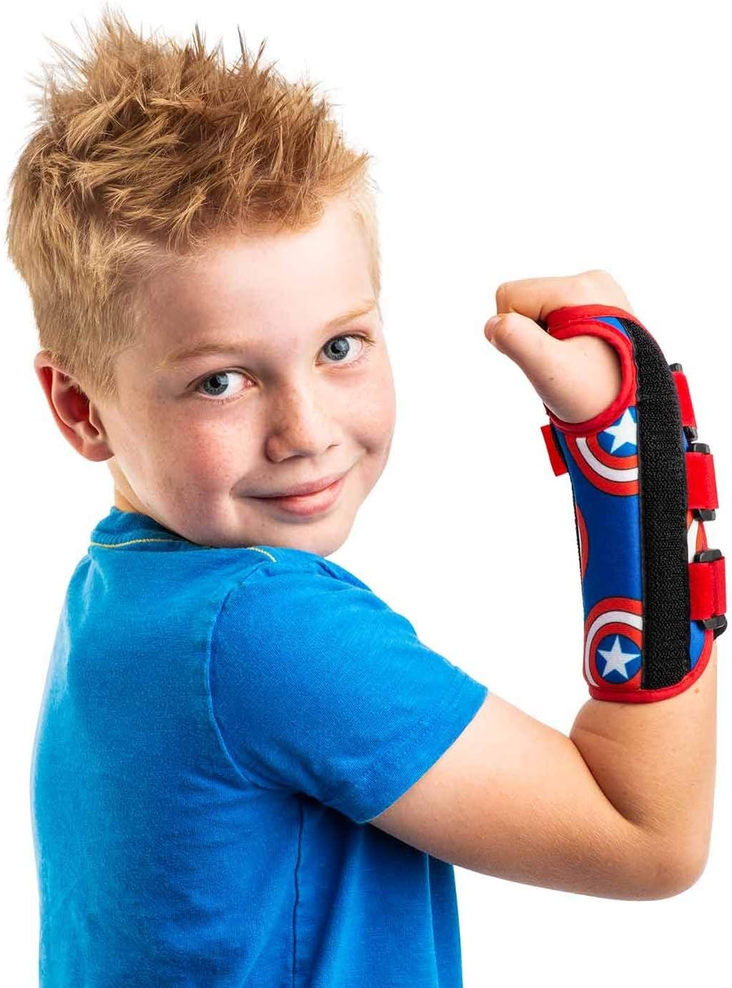 Marvels Spider-Man Wrist Brace w/Foam Lining, Palmer Stays Right Hand YOUTH