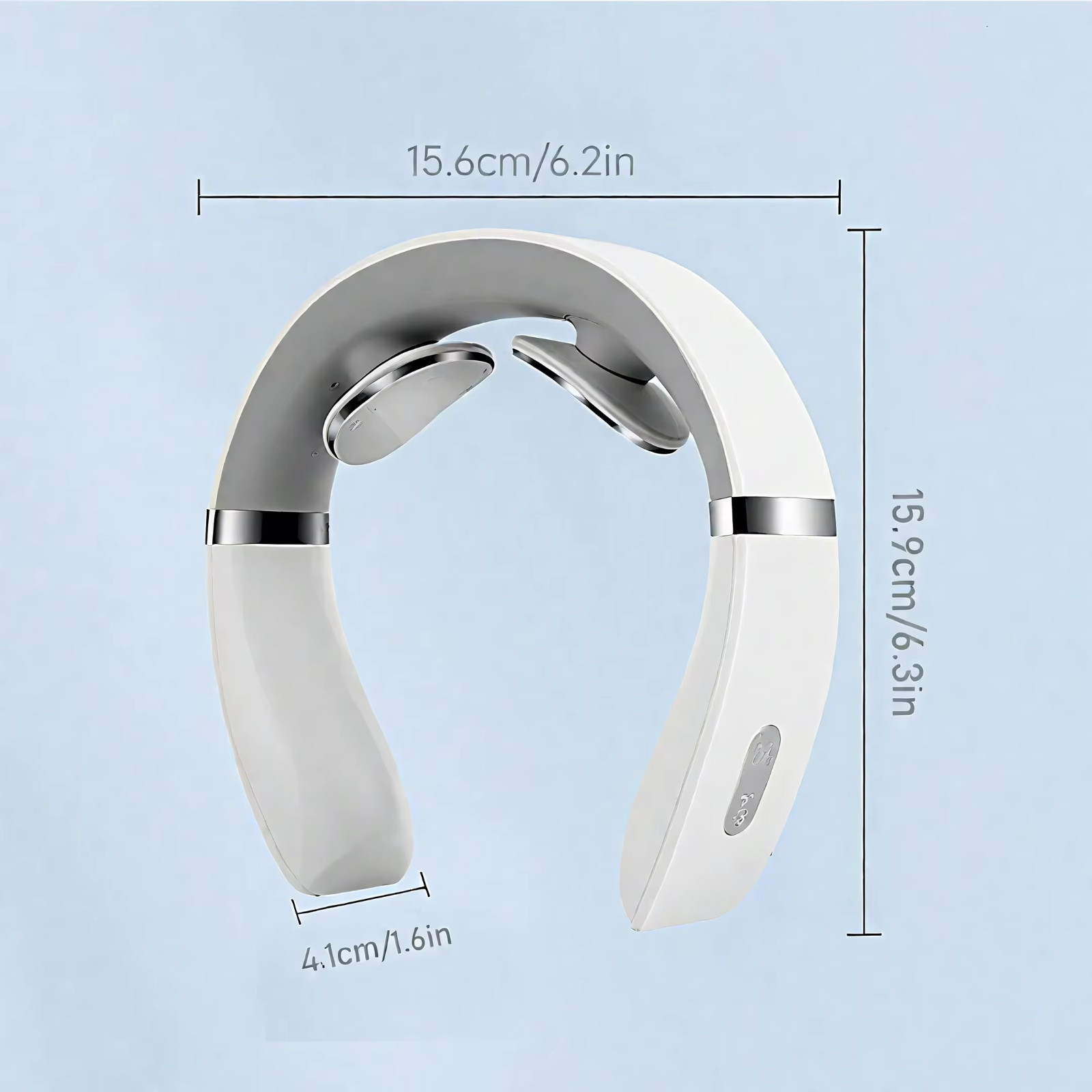 Protable Cervical Massager Mini Neck Shoulder Massager Deep Massage Neck Warm