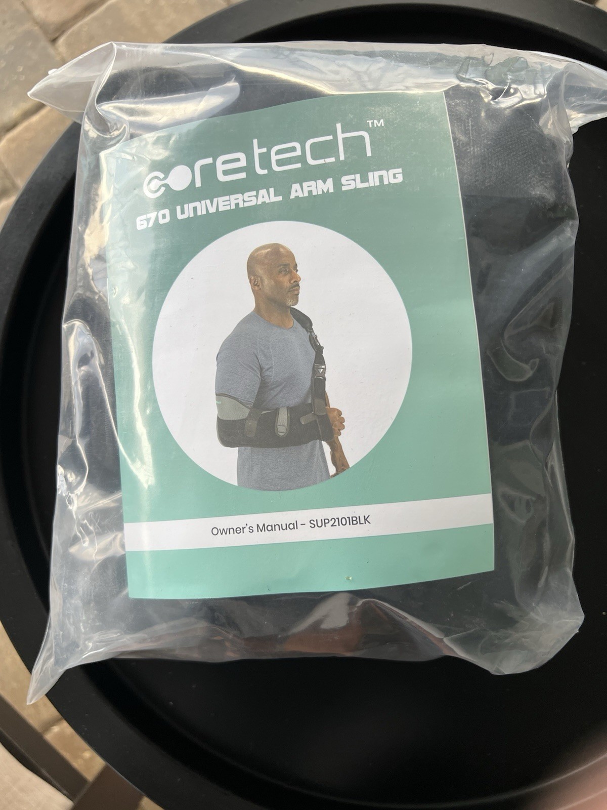 NEW Coretech 670 Universal Arm Sling SUP2101BLK Adjustable O Rings