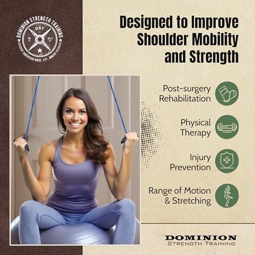 Shoulder Pulley Over Door Hook Range of Motion Physical Therapy Exercise